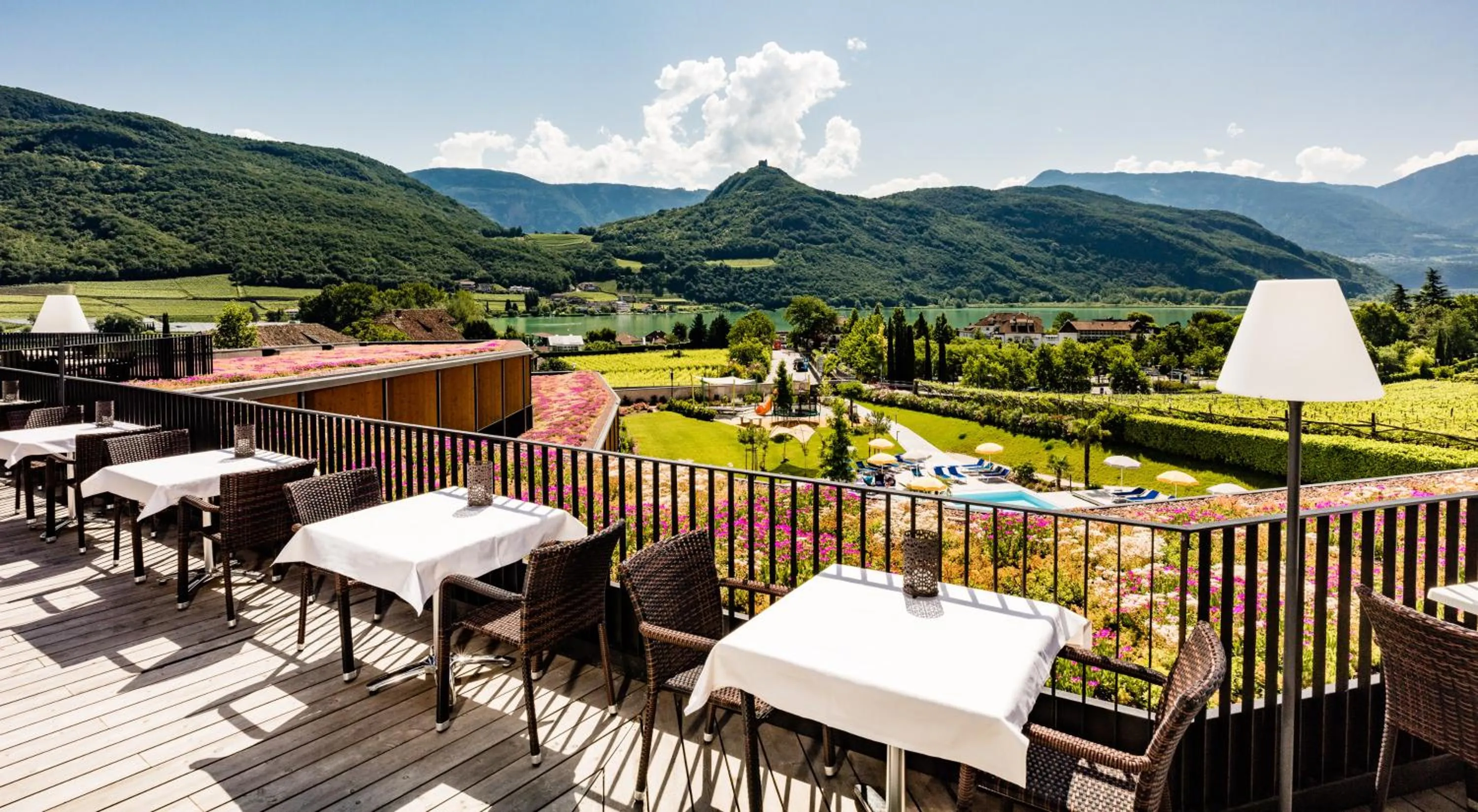 Balcony/Terrace in Hotel Thalhof am See