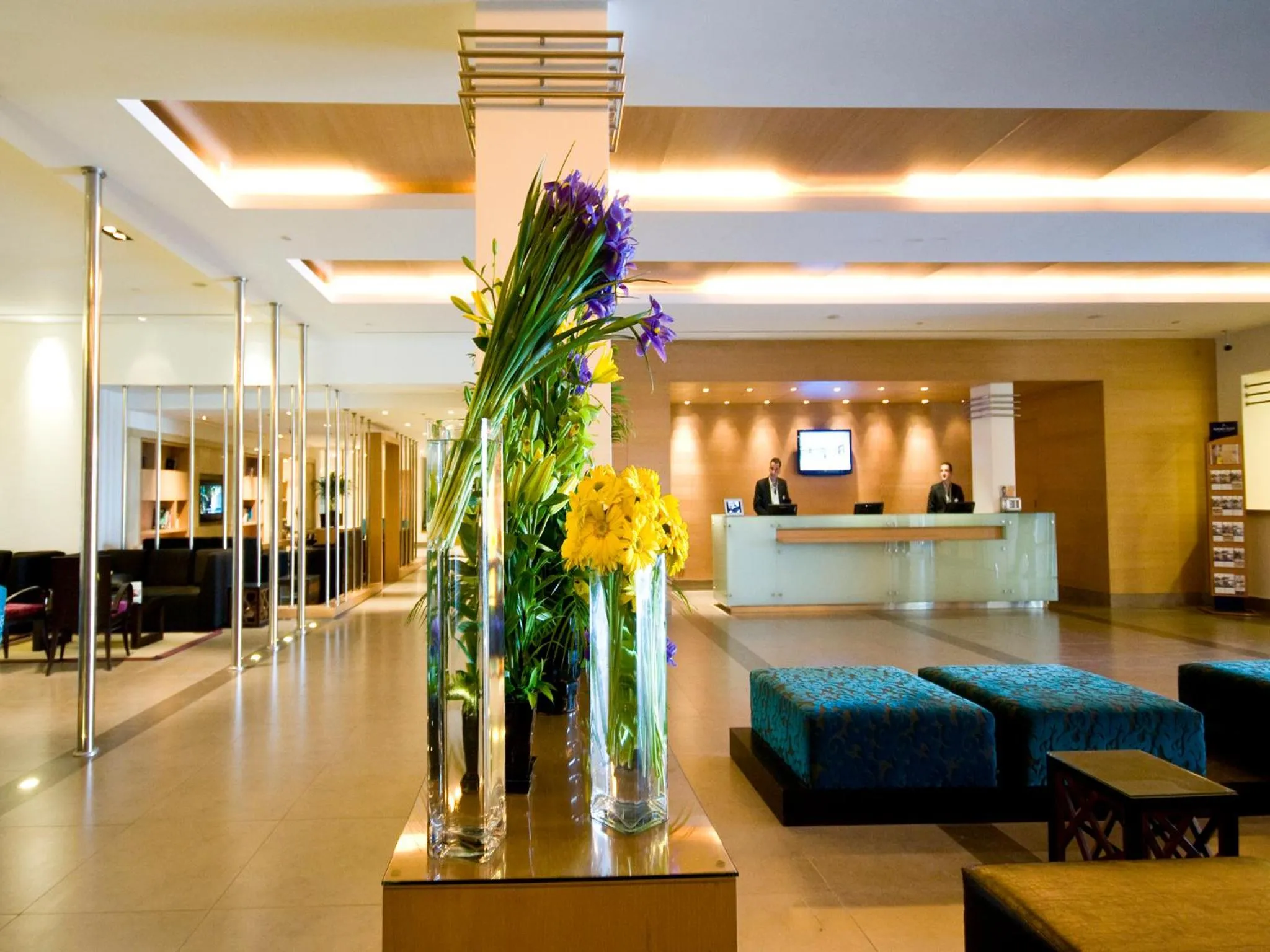 Lobby or reception in Amman Airport Hotel
