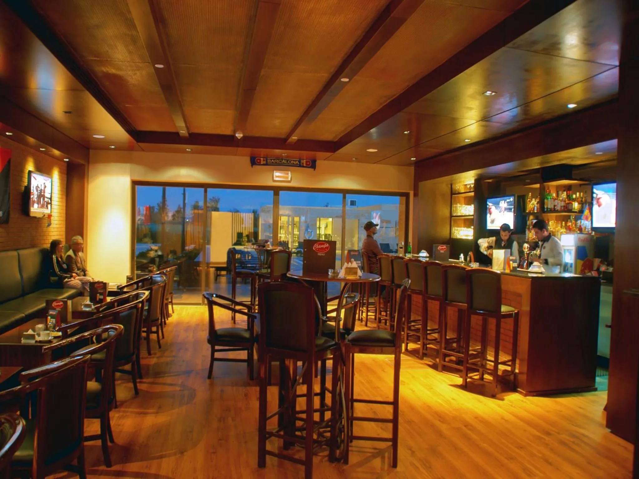 Lounge or bar in Amman Airport Hotel