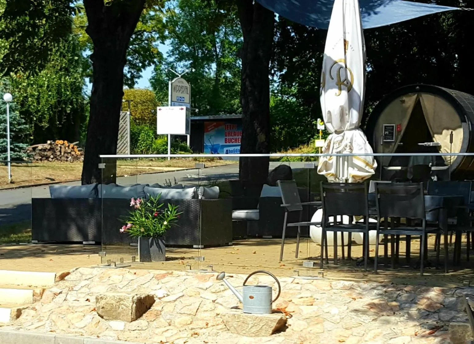 Garden in Hotel Wippertal - voll klimatisiert