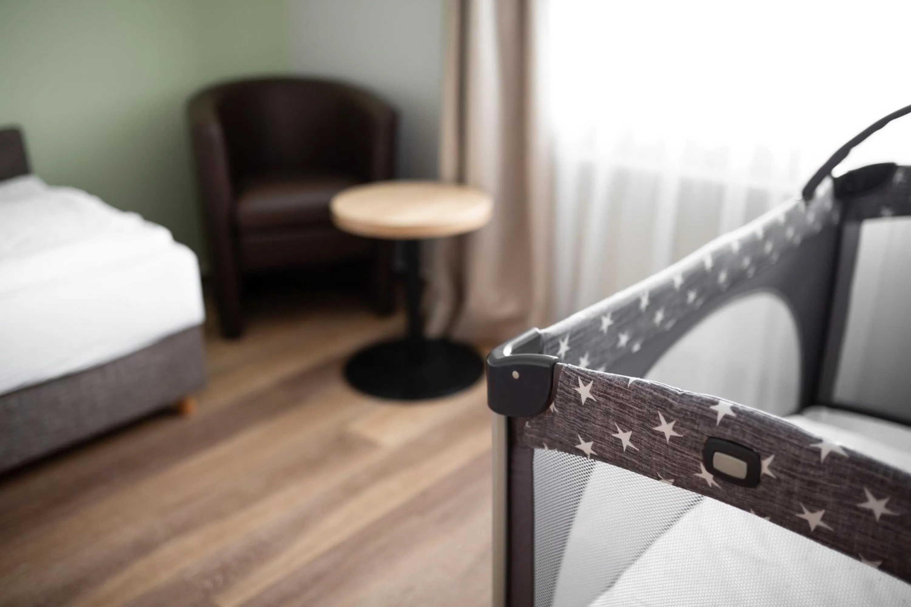 Bed in Hotel Fröhlich-Höche