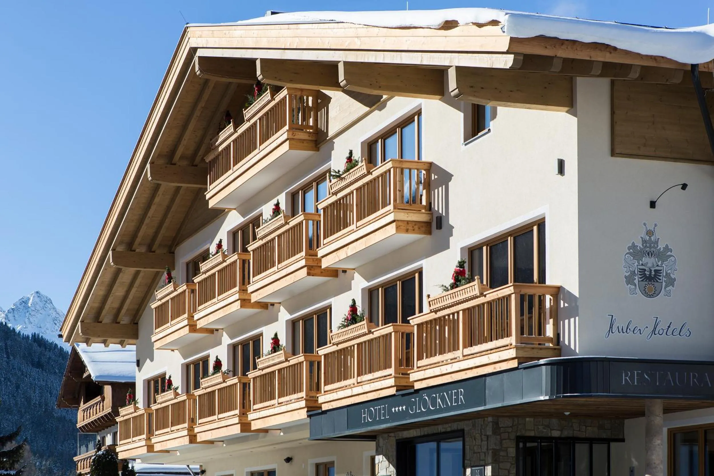 Bird's eye view in Hotel Glöckner und Hotel Residenz Glöckner