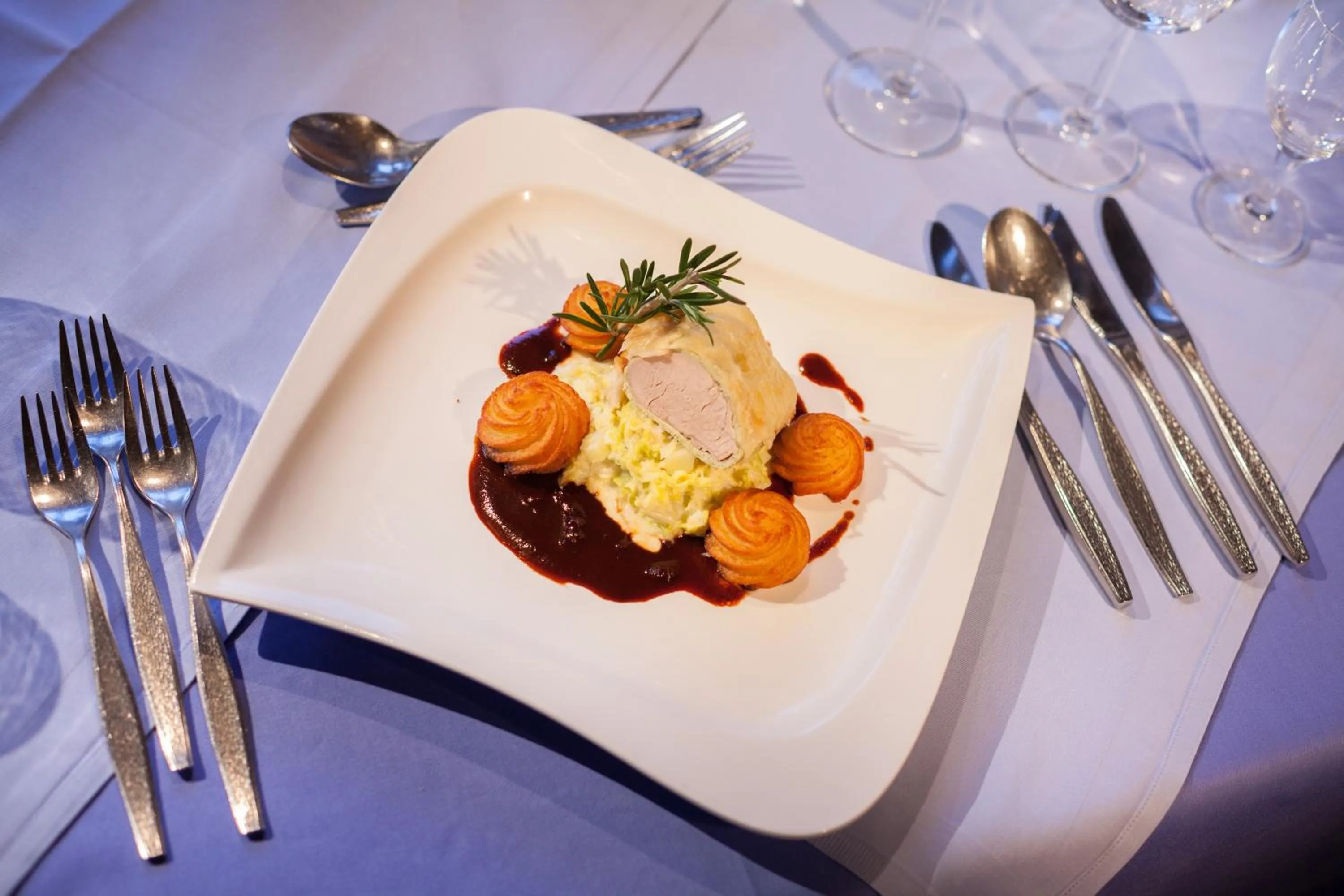 Food close-up in Hotel Glöckner und Hotel Residenz Glöckner