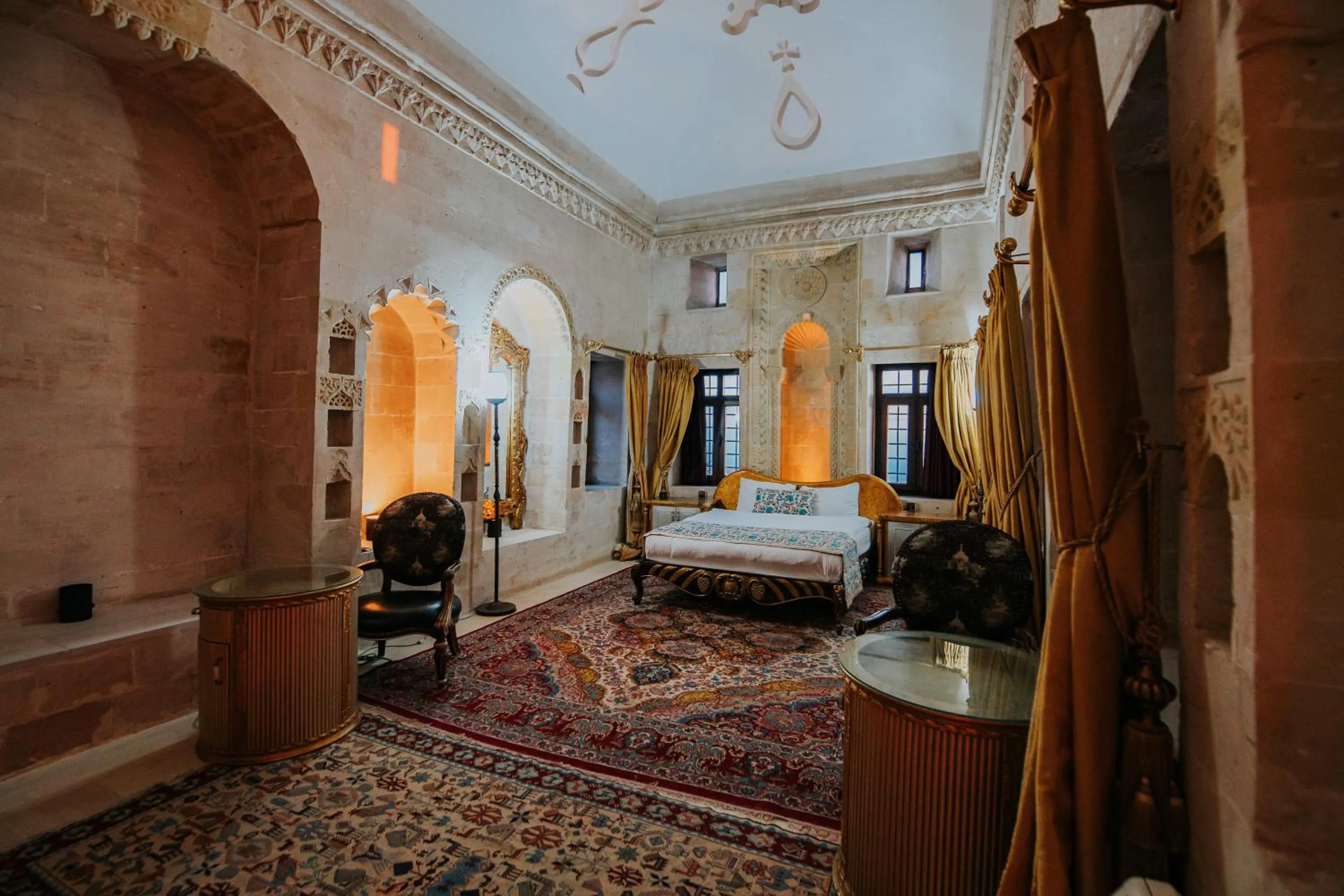 Bed in Maridin Hotel