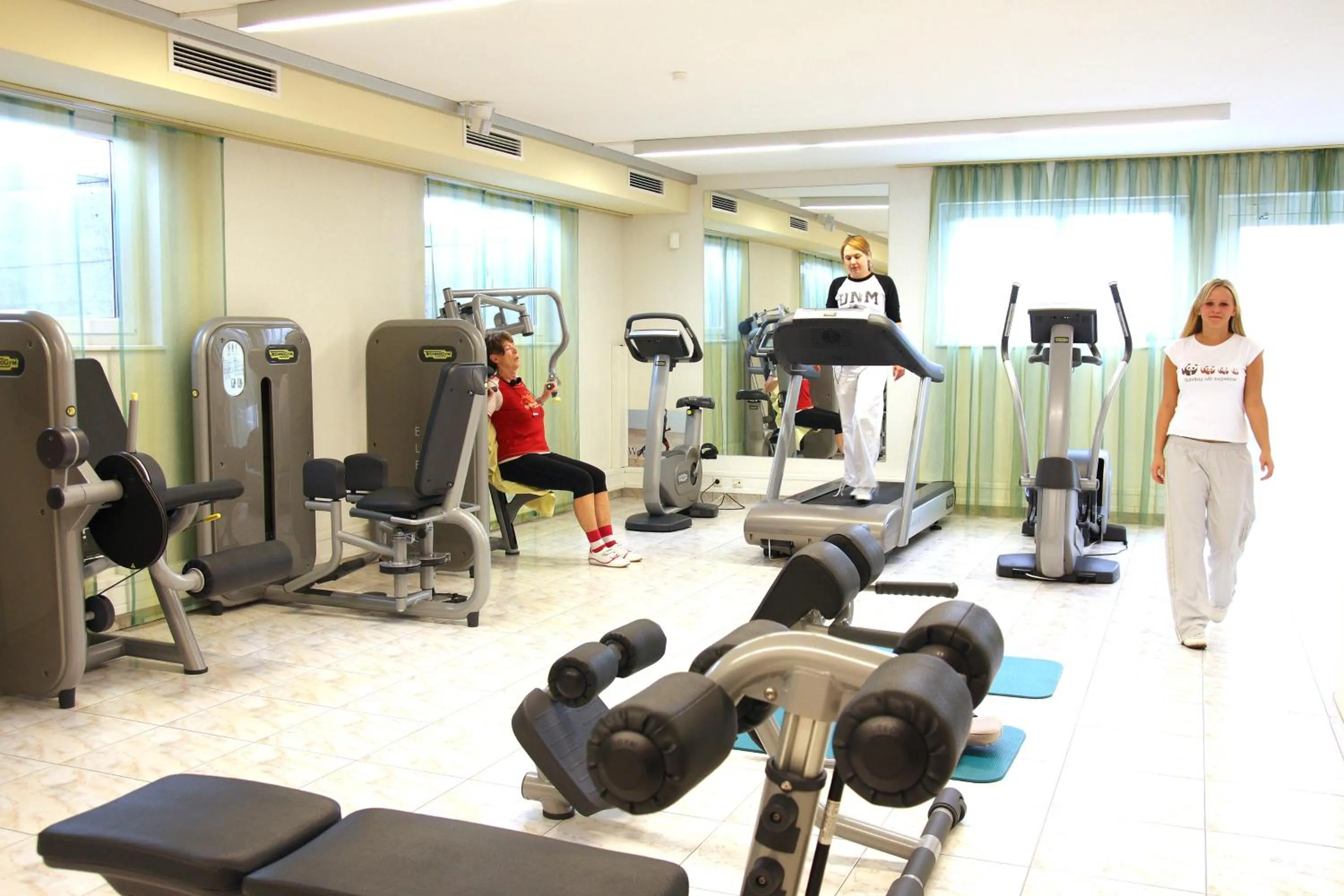 Fitness centre/facilities in Hotel Der Stockinger