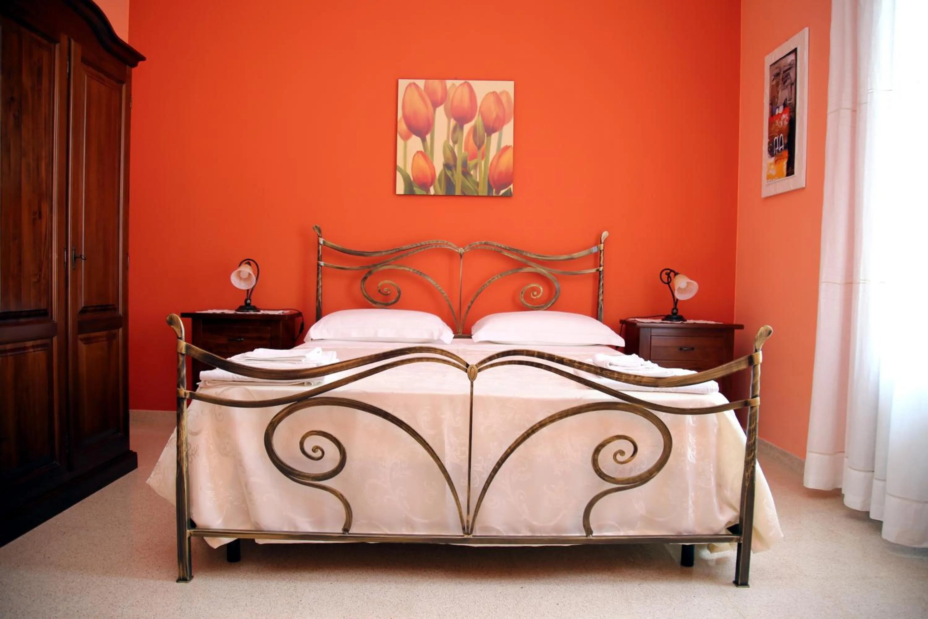 Balcony/Terrace, Bed in B&B Borgosolare