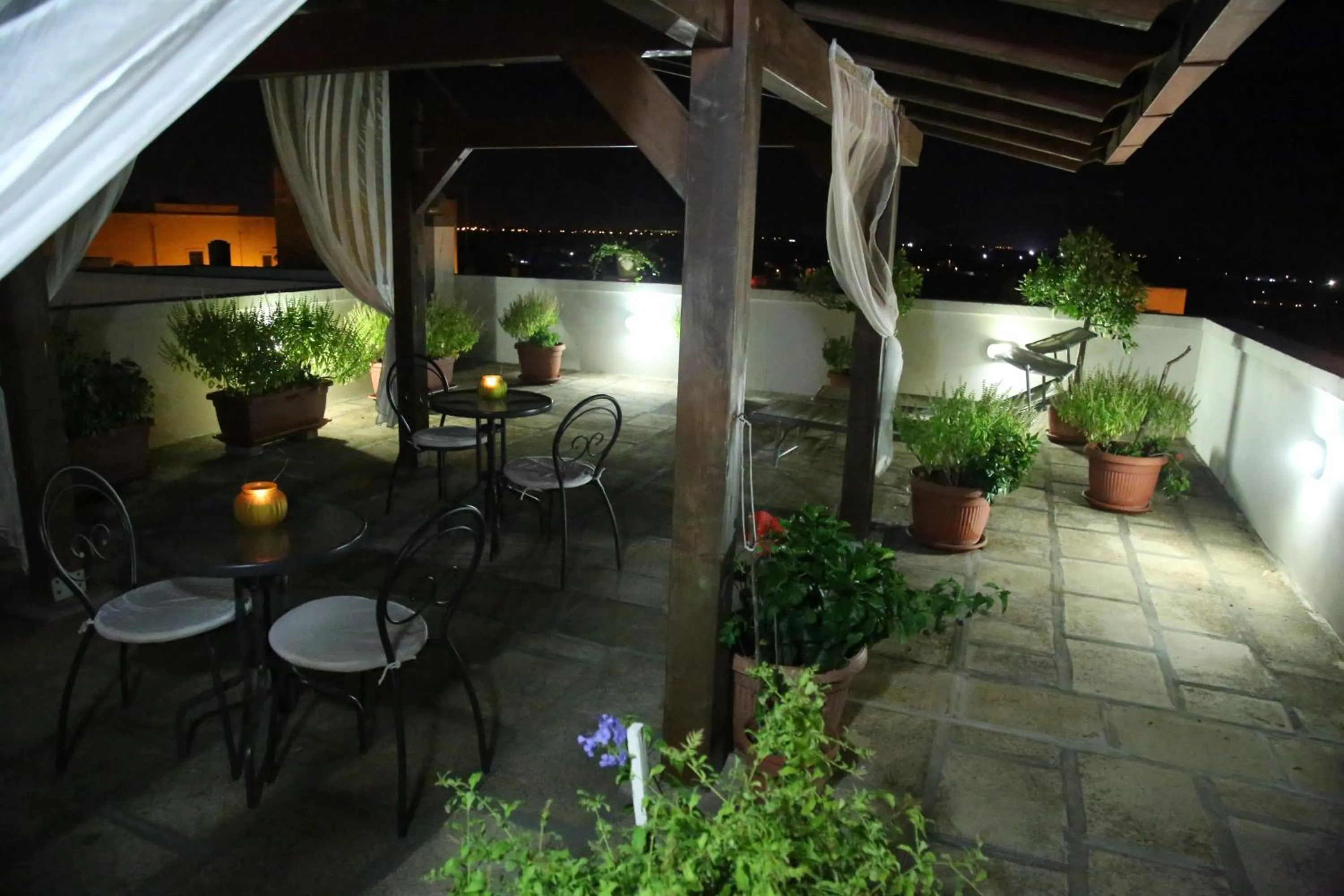 Patio in B&B Borgosolare