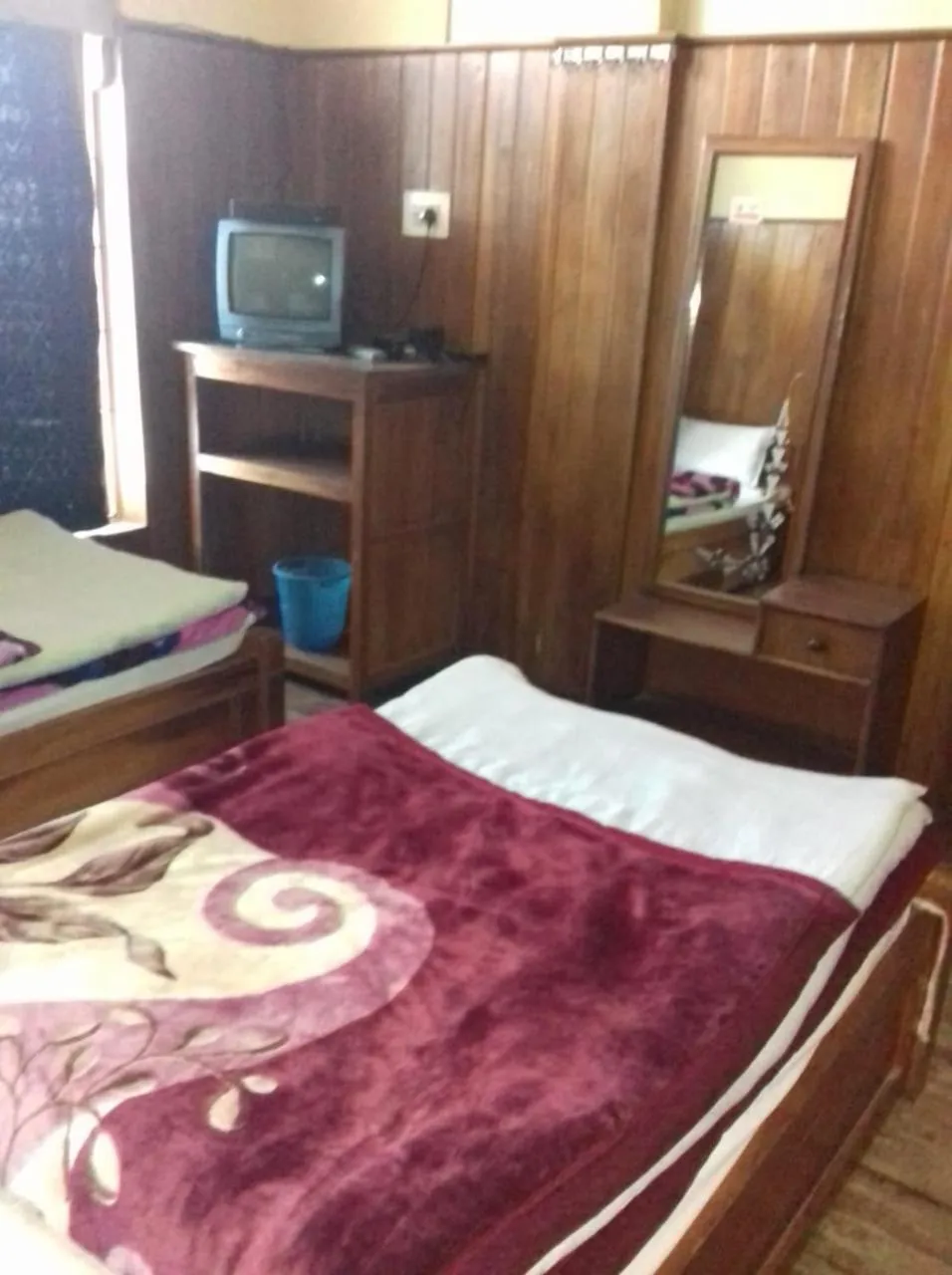 Bed in Buddha Hotel