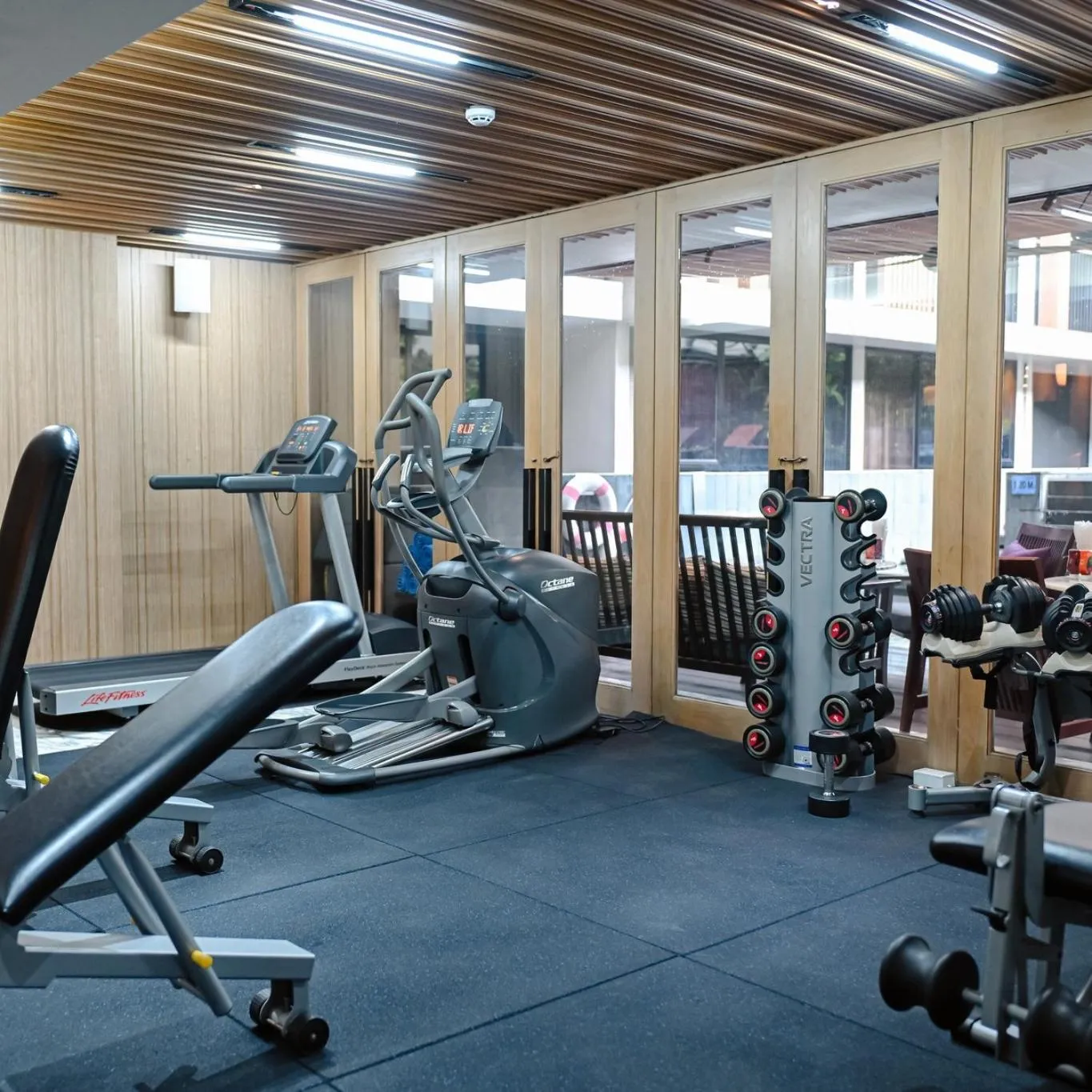 Fitness centre/facilities in Arcadia Suites Bangkok