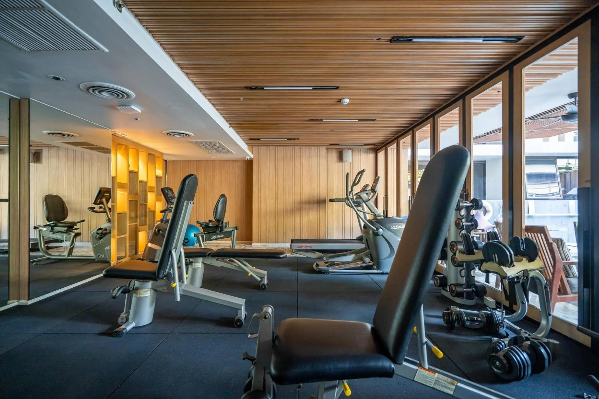 Property building in Arcadia Suites Bangkok