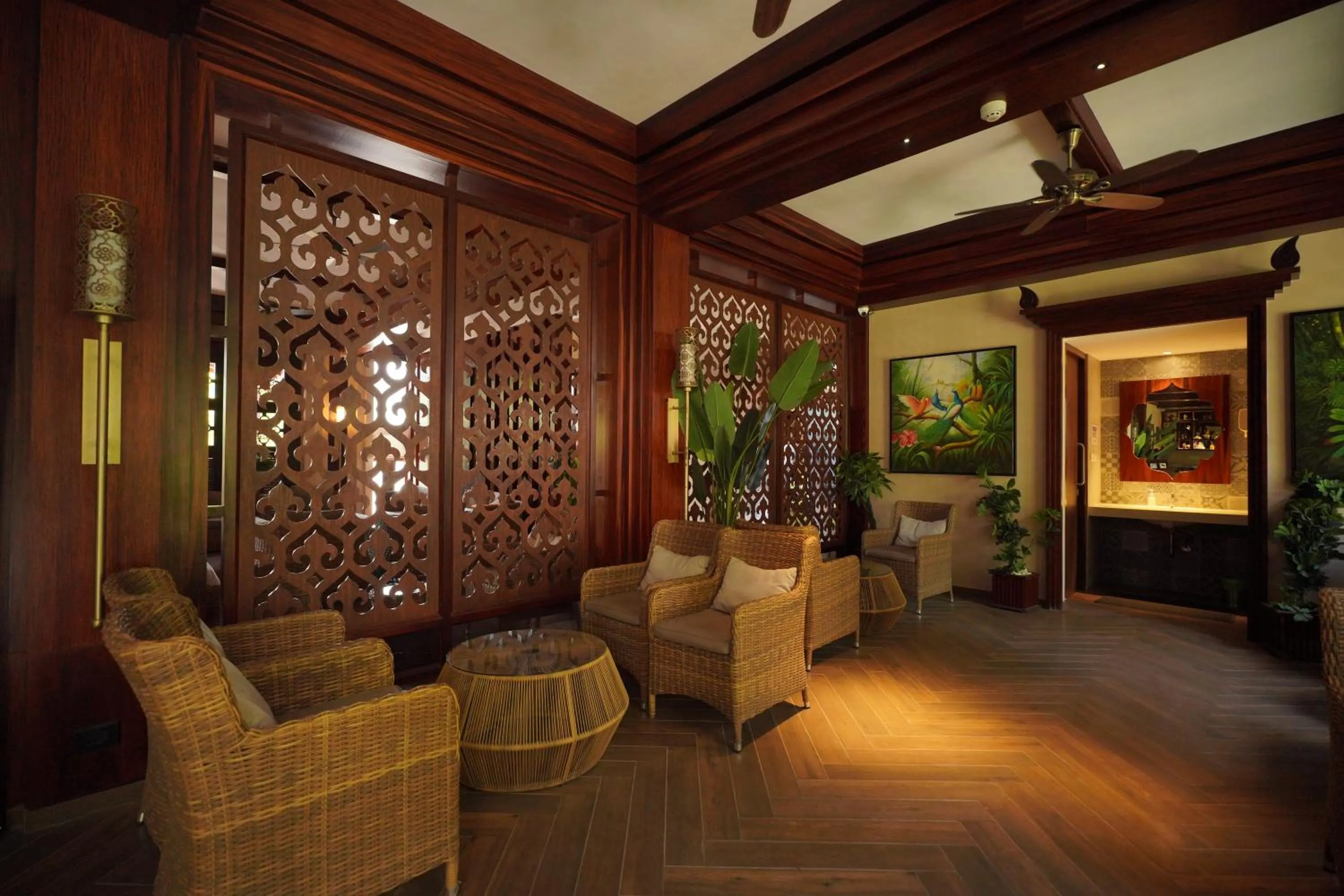 Lobby or reception in Sea Shell Samssara