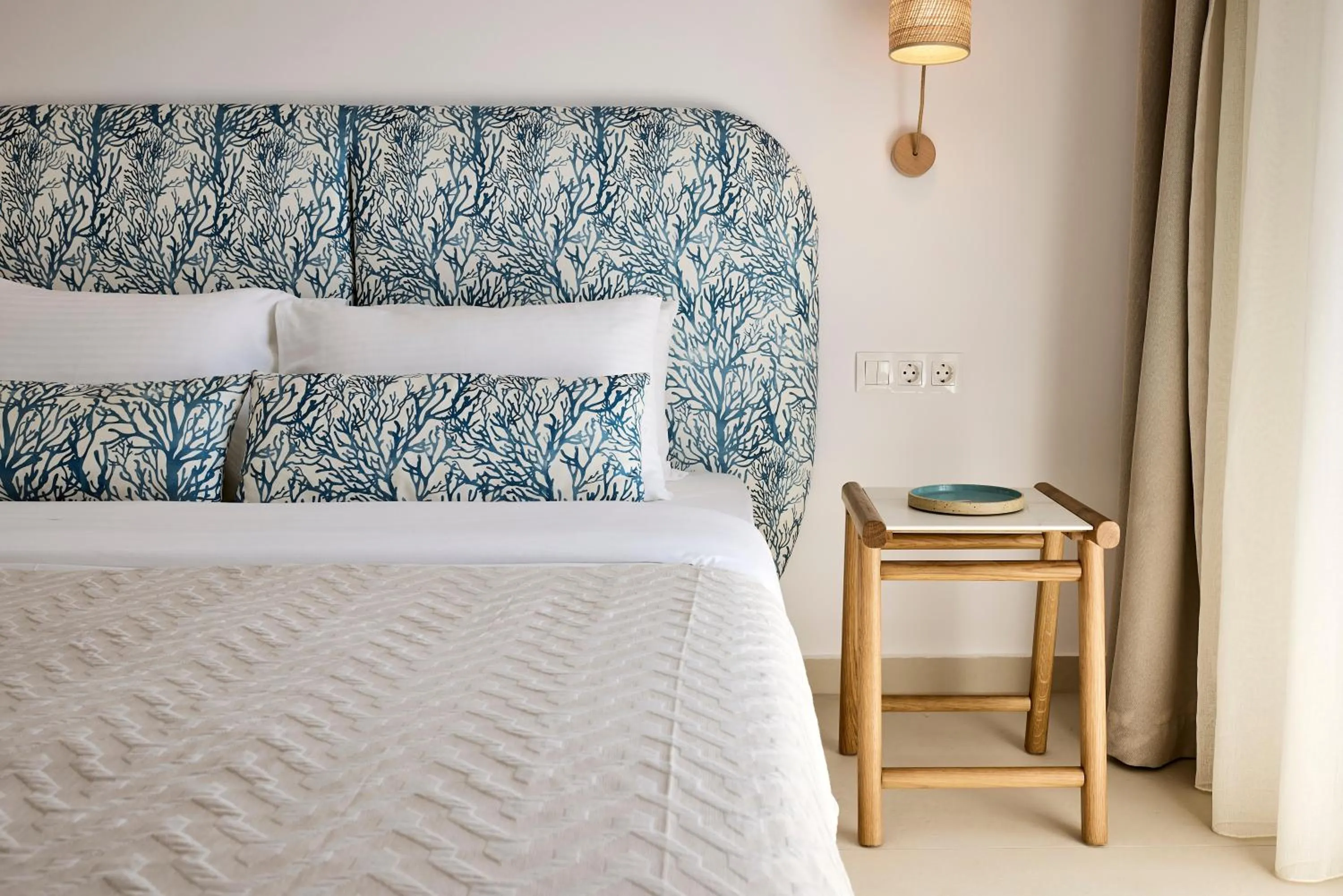 Bed in Glavas Inn Hotel