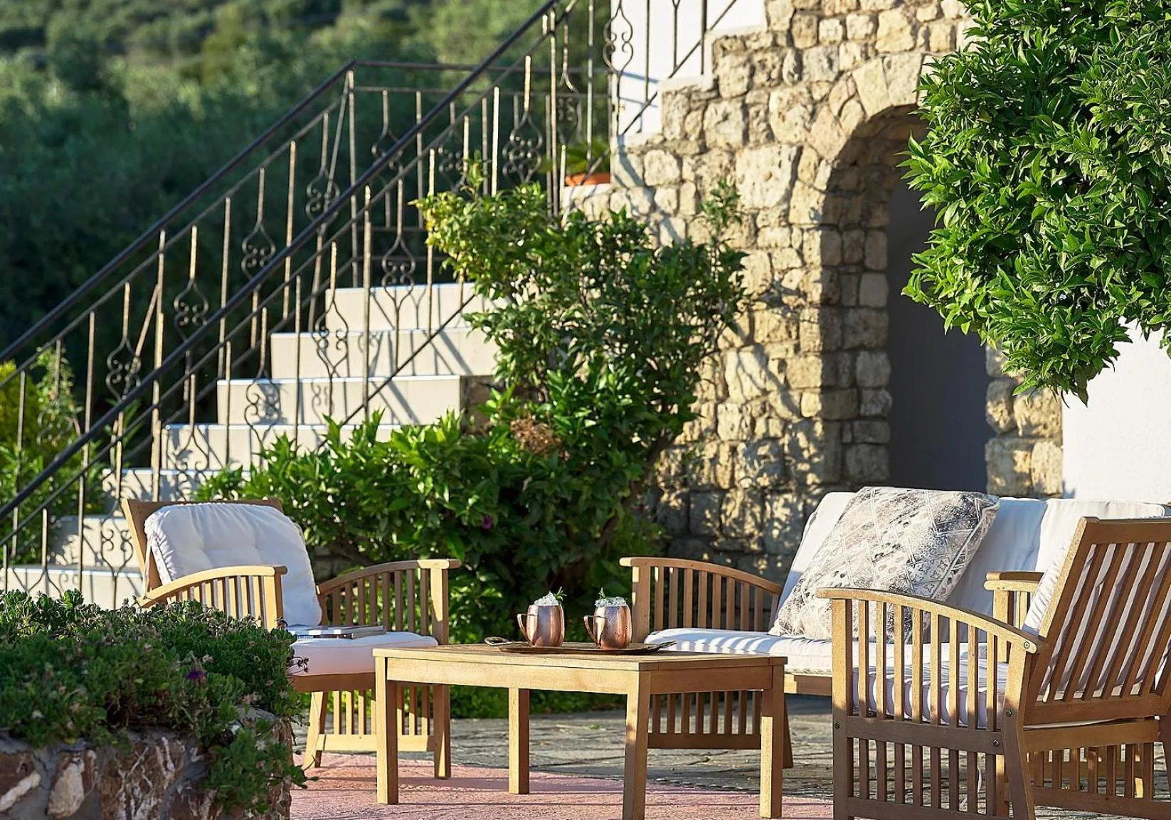 Balcony/Terrace in Glavas Inn Hotel