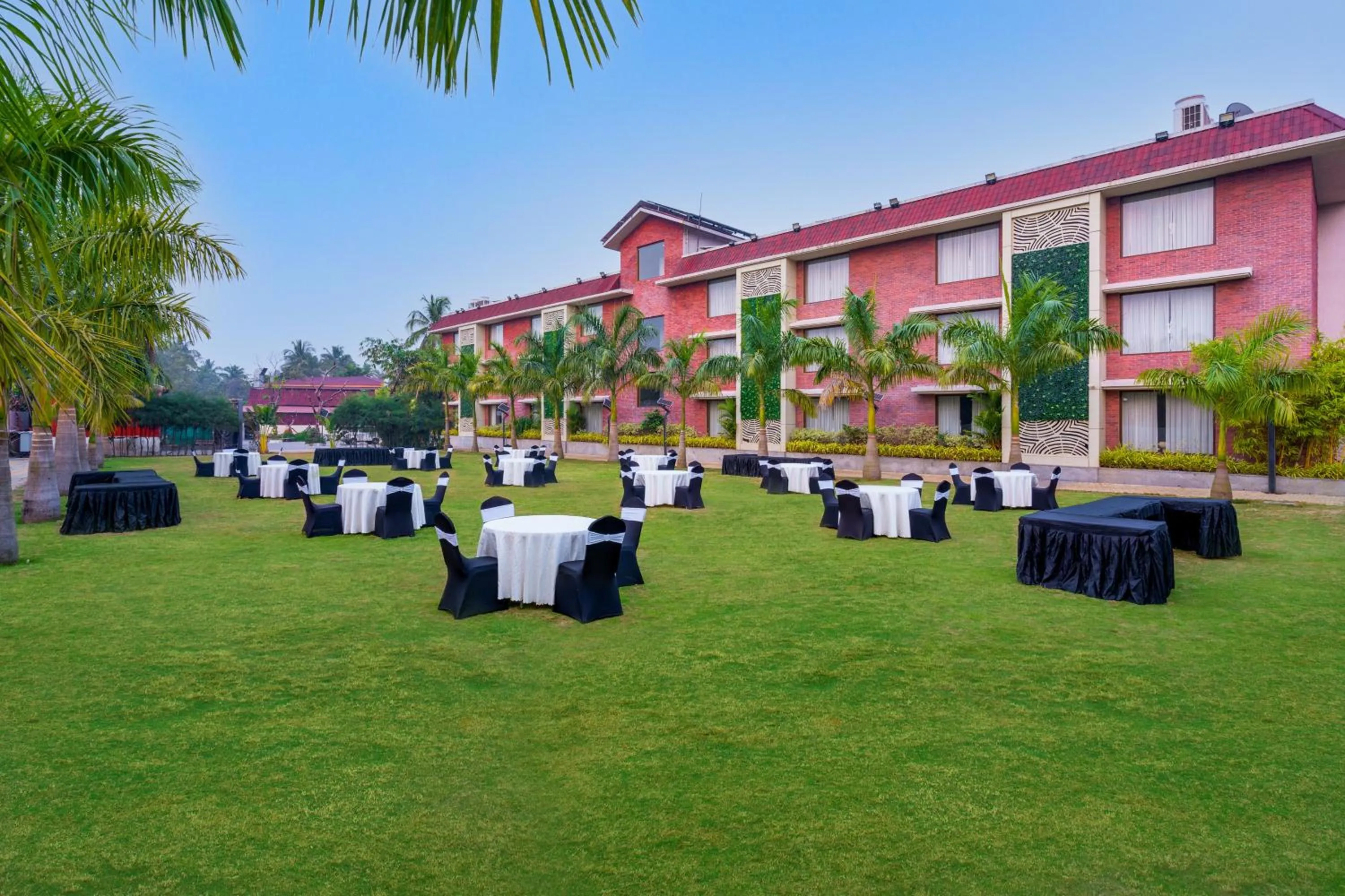 Garden in Treat Beach Resort