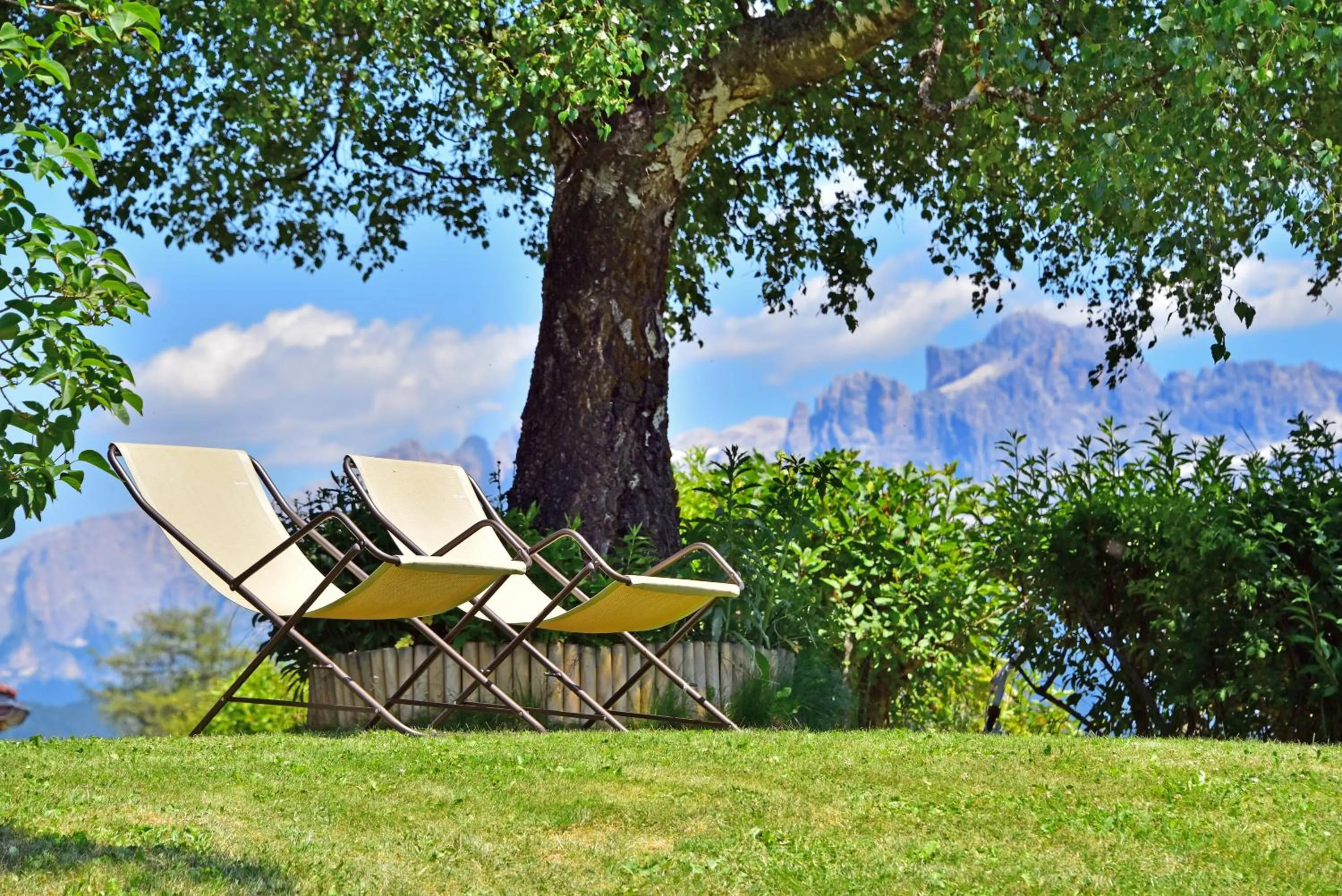 Garden in Panoramahotel Obkircher