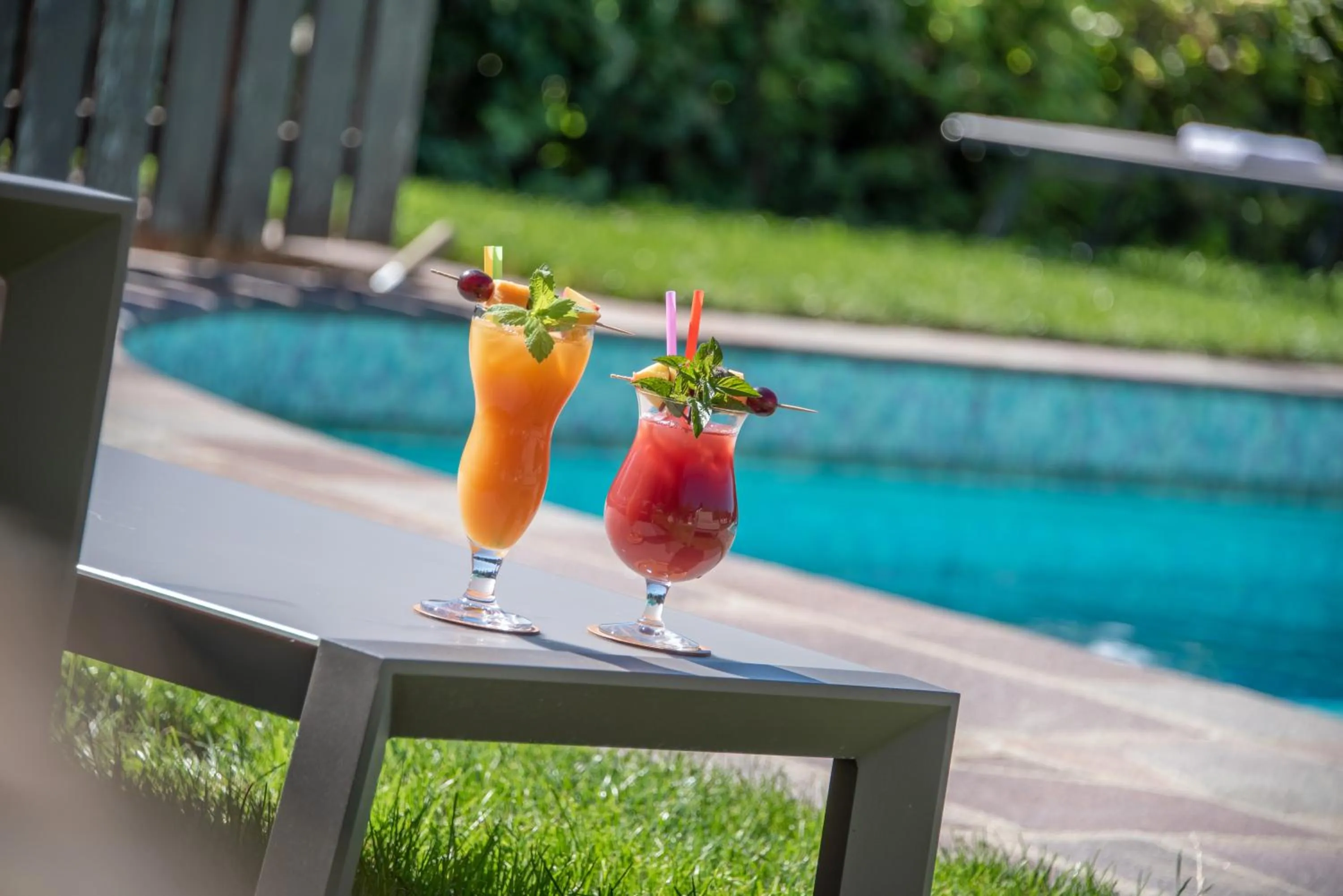 Swimming pool in Panoramahotel Obkircher