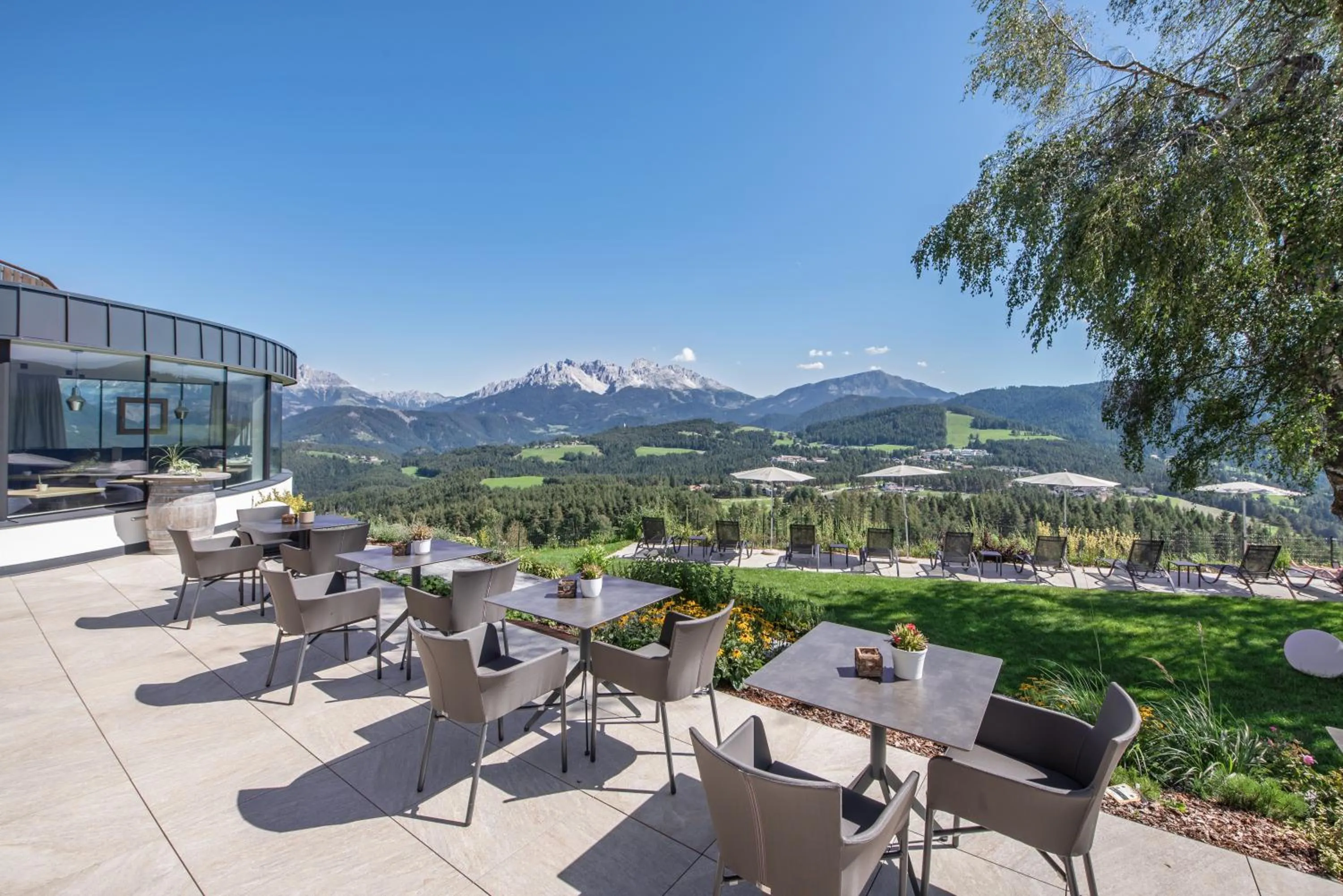 Balcony/Terrace in Panoramahotel Obkircher