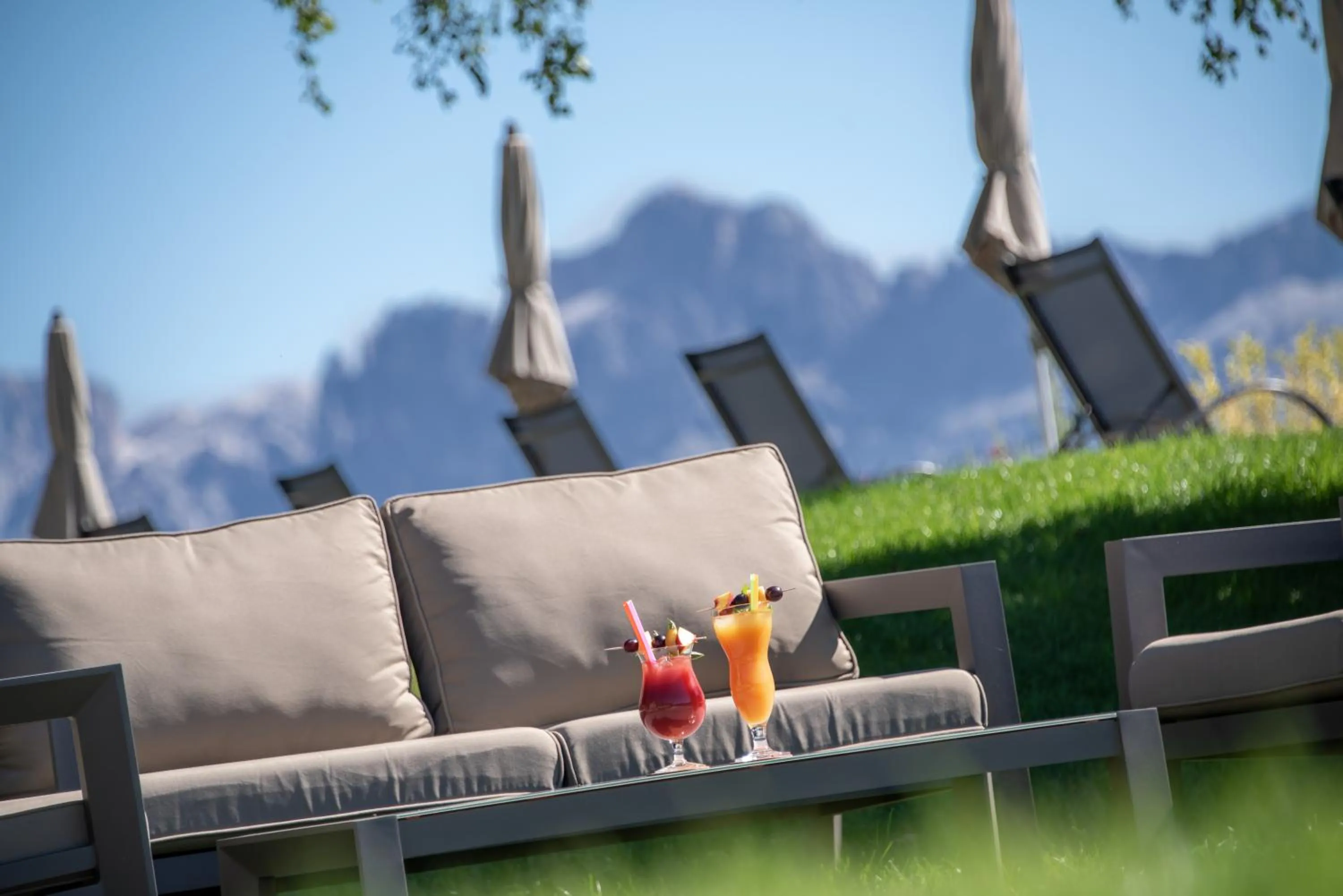 Mountain view in Panoramahotel Obkircher