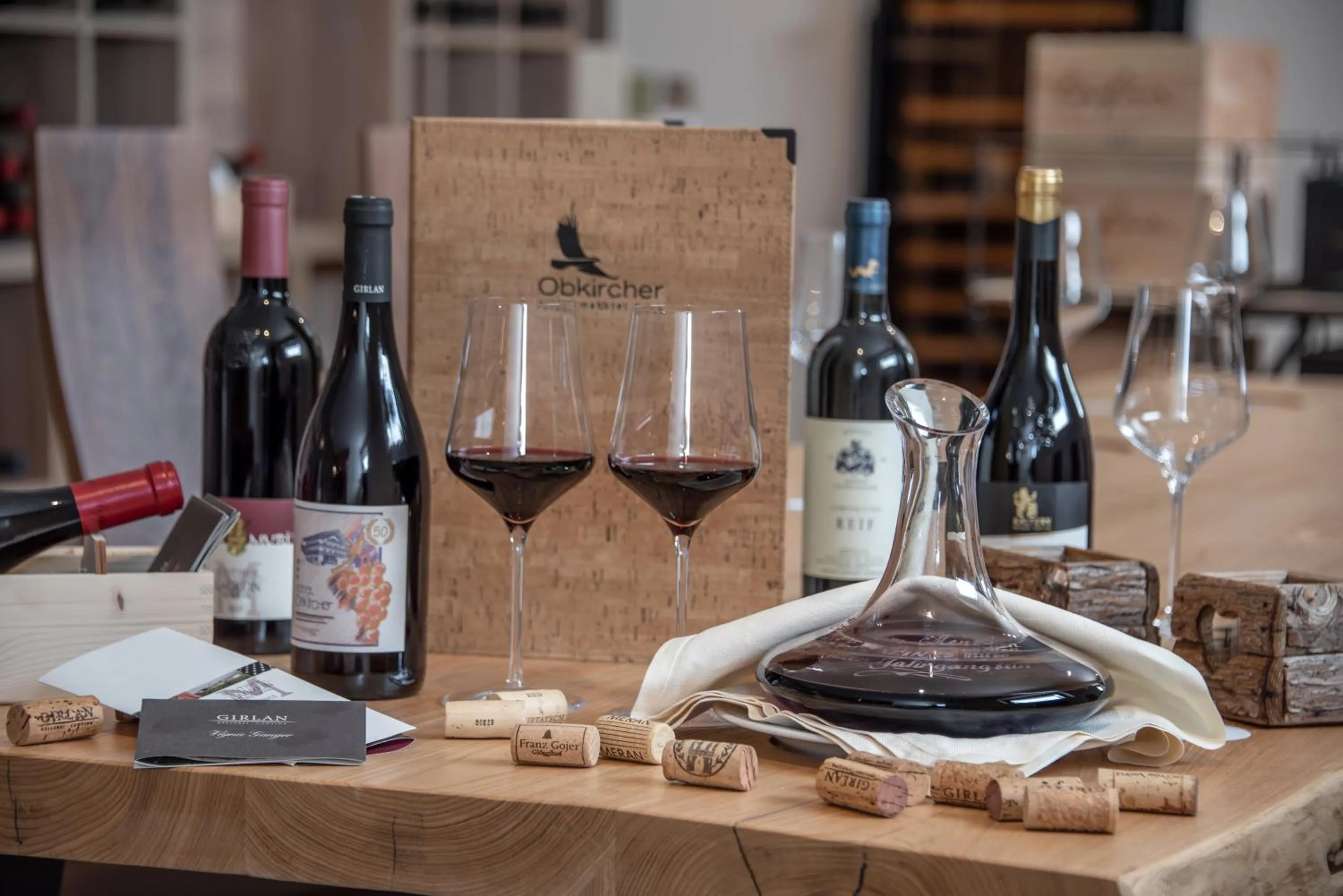 Alcoholic drinks in Panoramahotel Obkircher