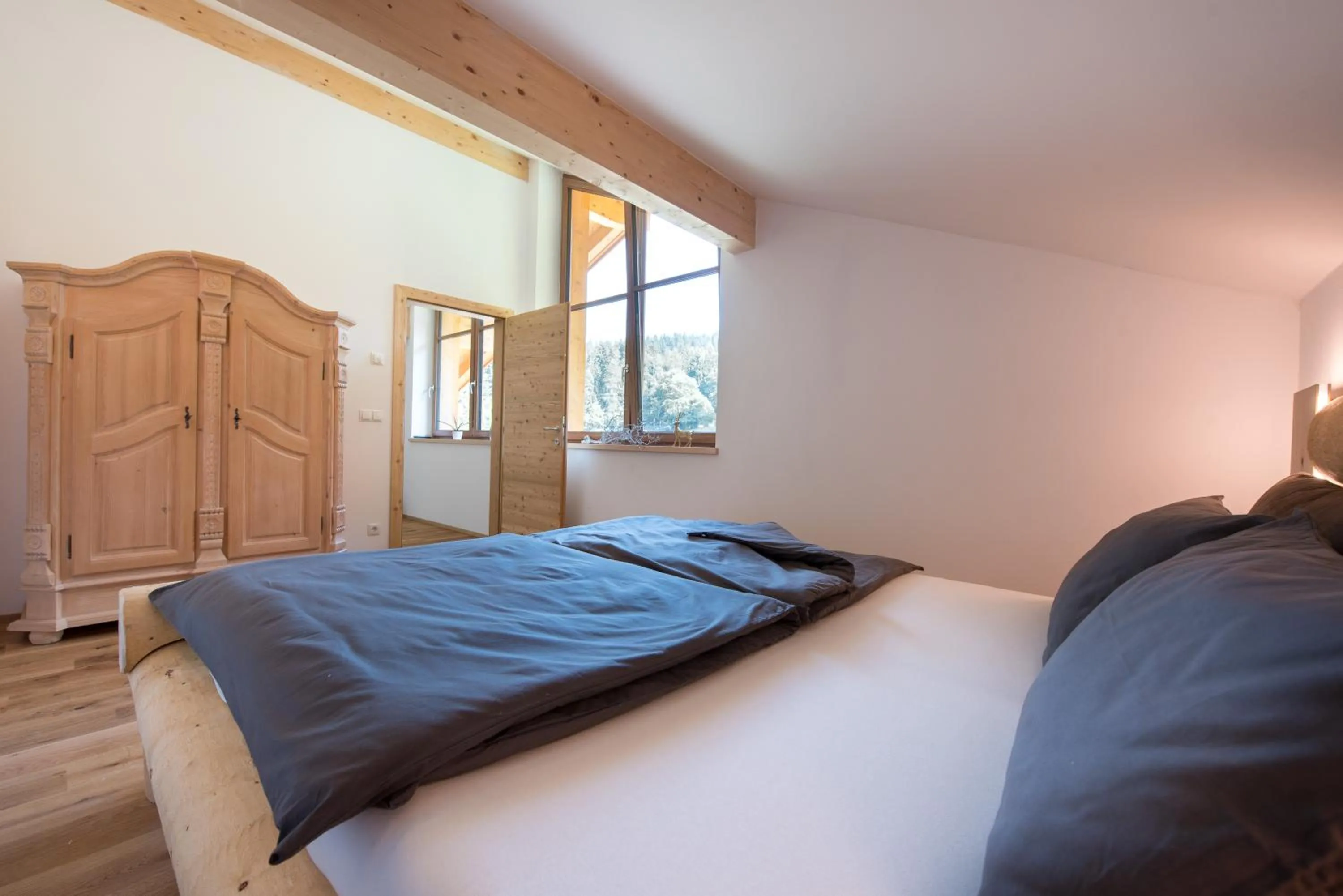 Bed in Seebacher Apartments