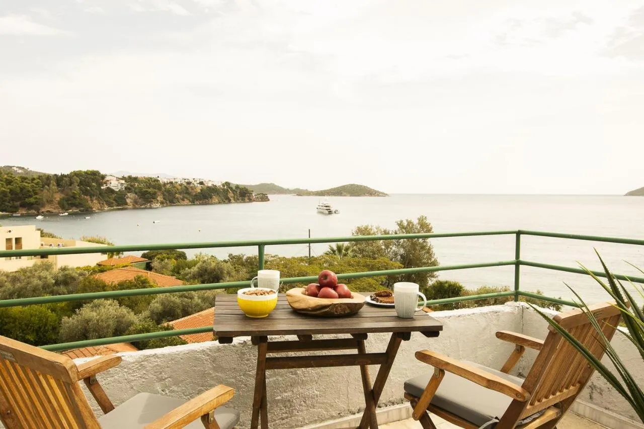 Sea view in Nimfi Hotel, Skiathos