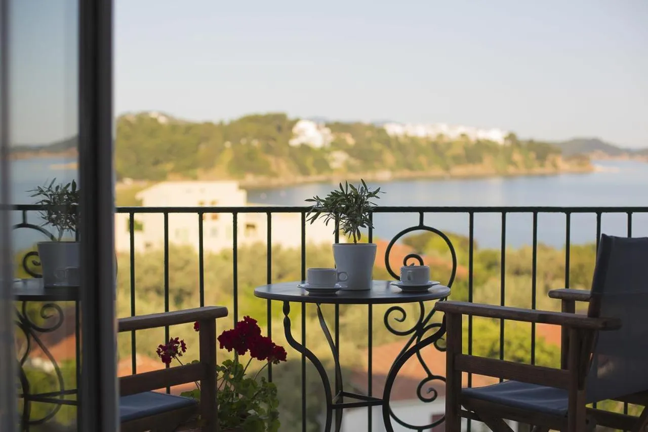 Sea view in Nimfi Hotel, Skiathos