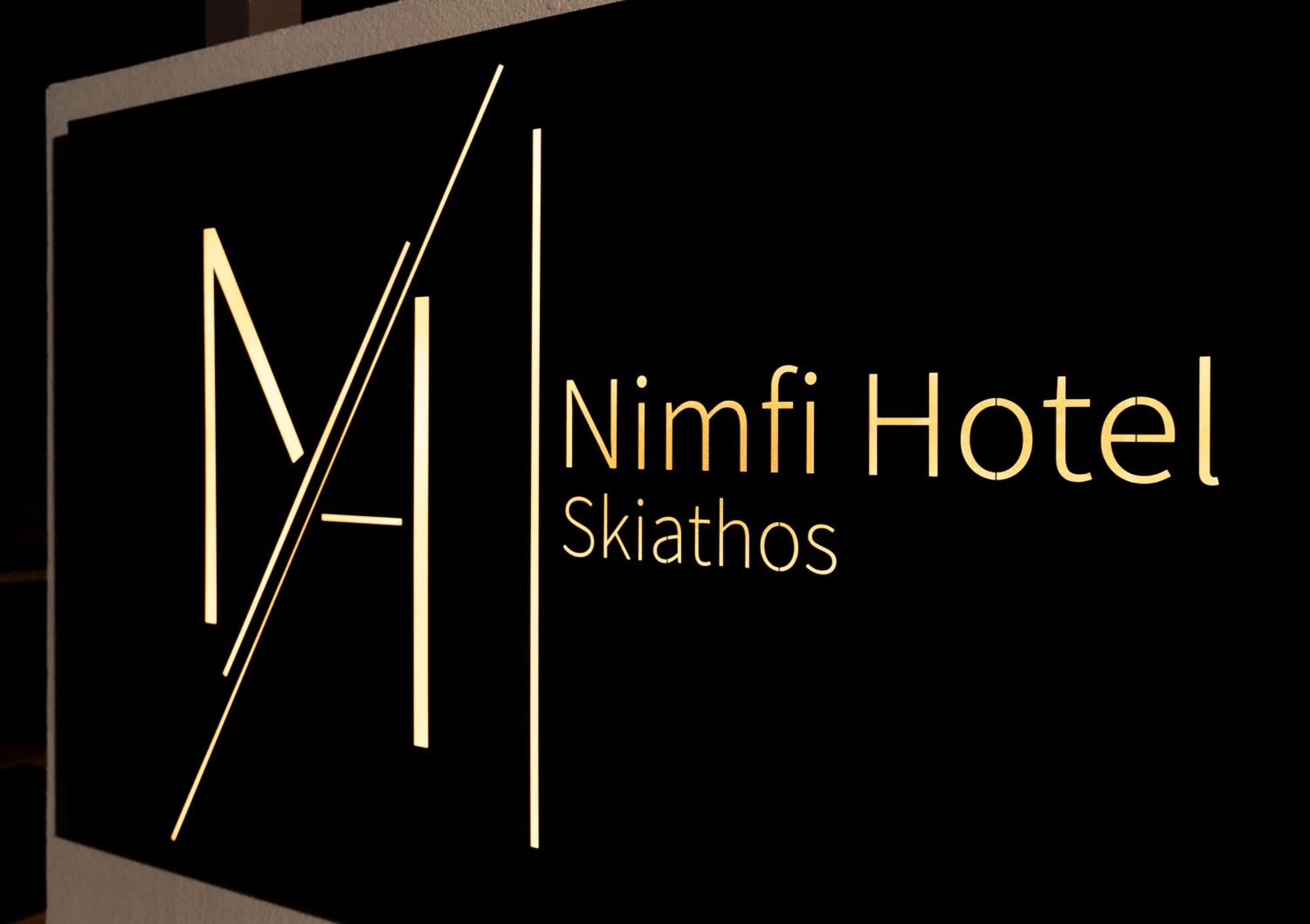 Property building in Nimfi Hotel, Skiathos