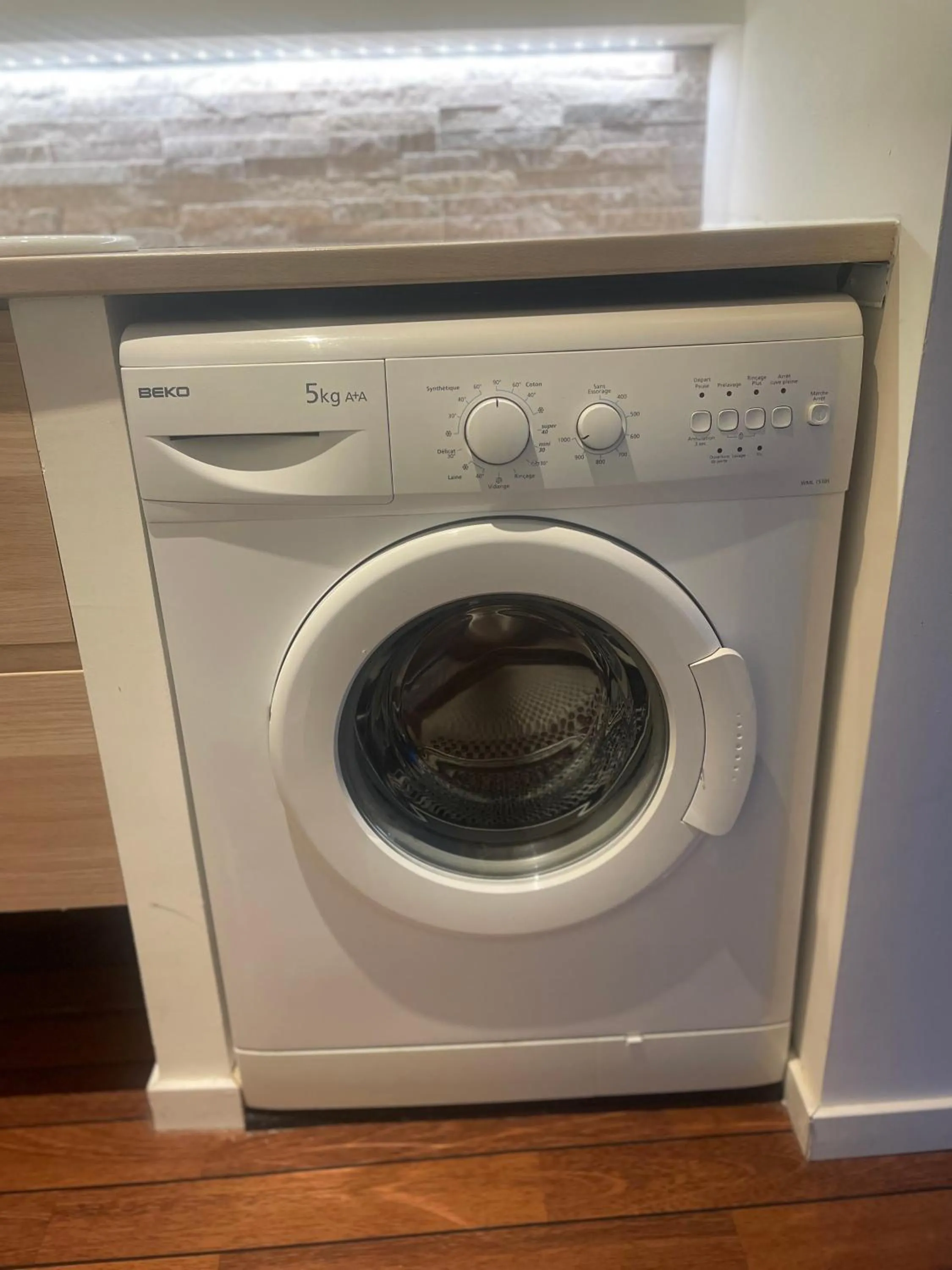 washing machine in Les sapins verts -inspiration deluxe