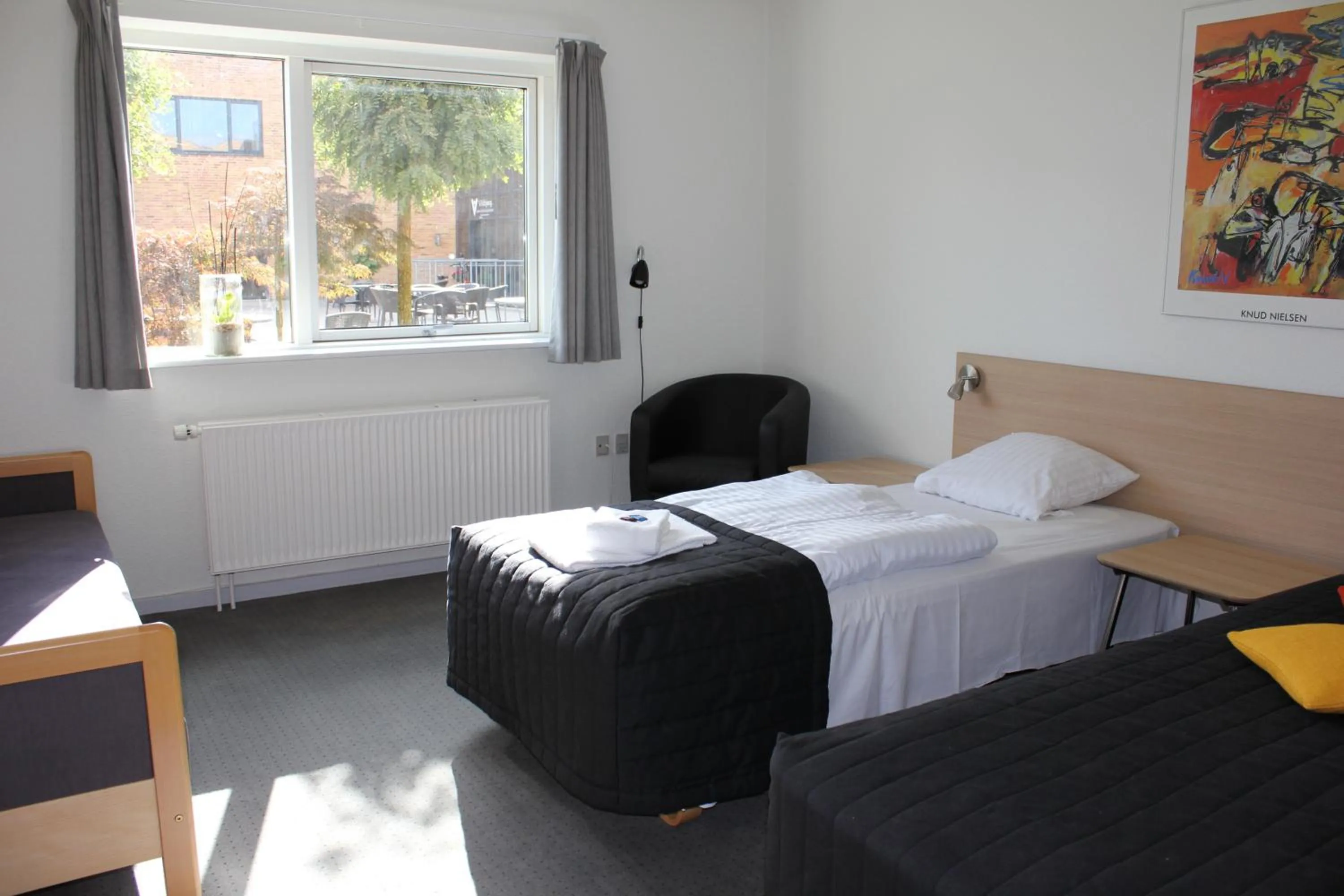 Bed in Vildbjerg Sports Hotel & Kulturcenter