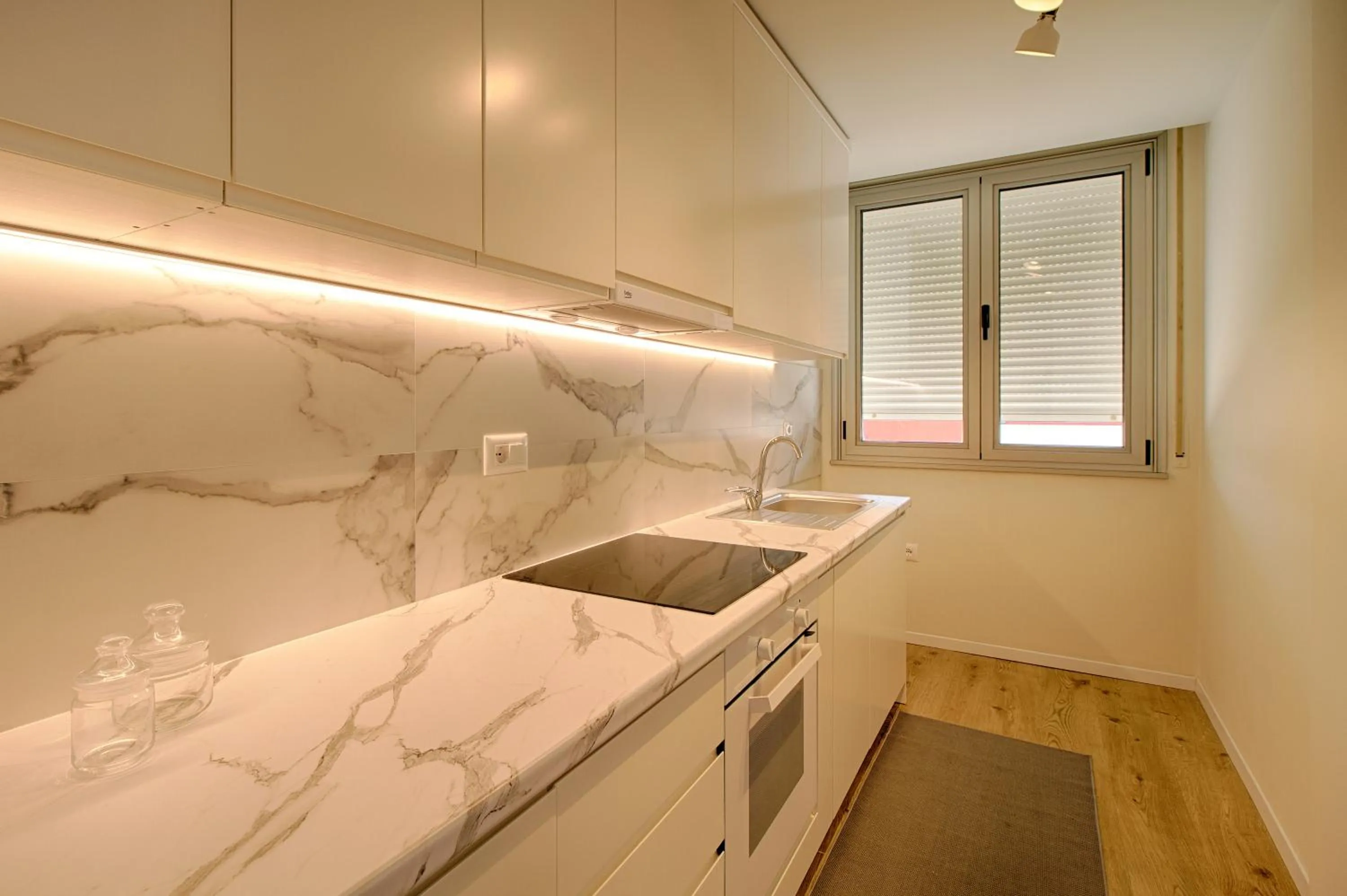 Kitchen or kitchenette in THE ROOMS - Serviced Apartments Tirana