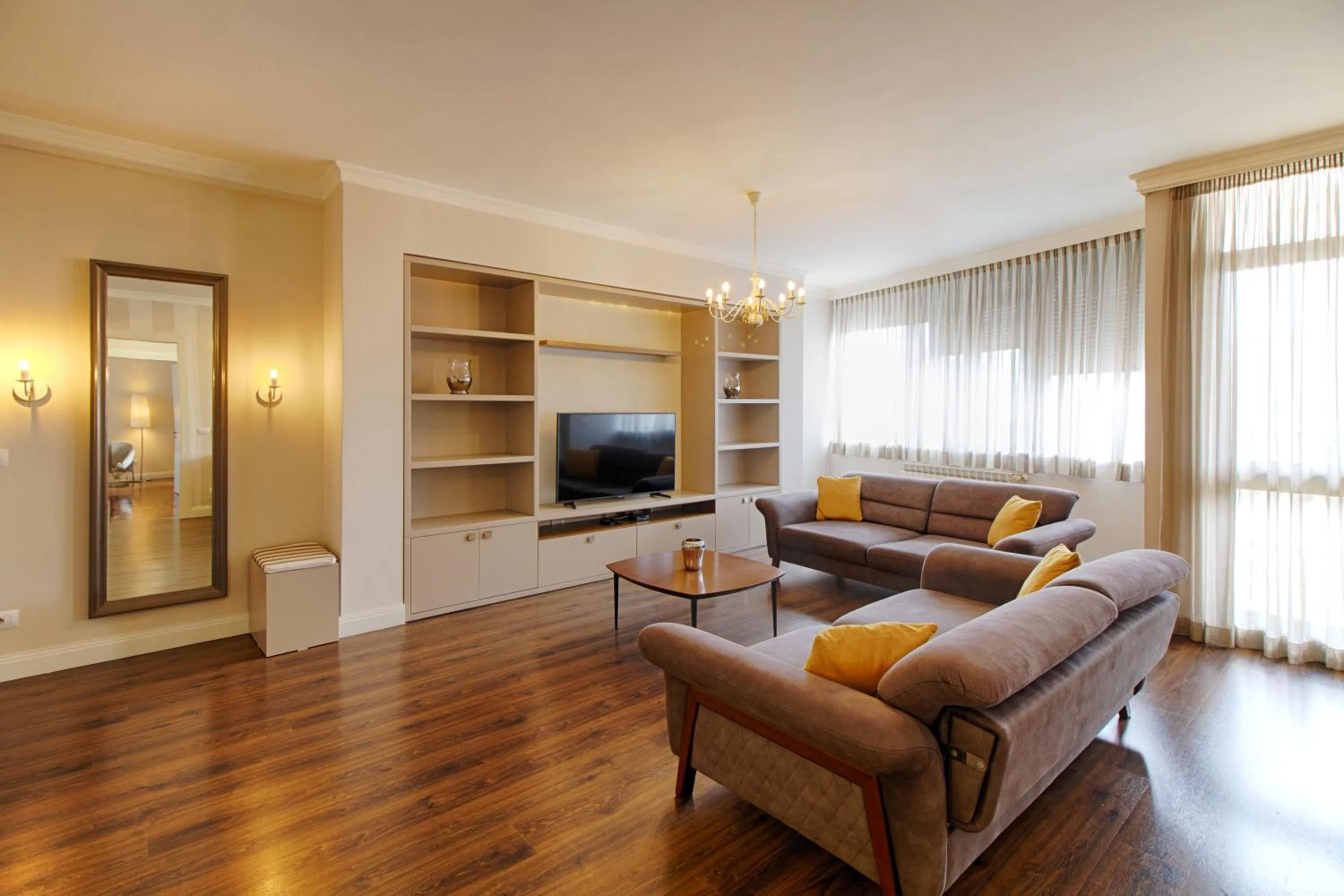 TV and multimedia in THE ROOMS - Serviced Apartments Tirana