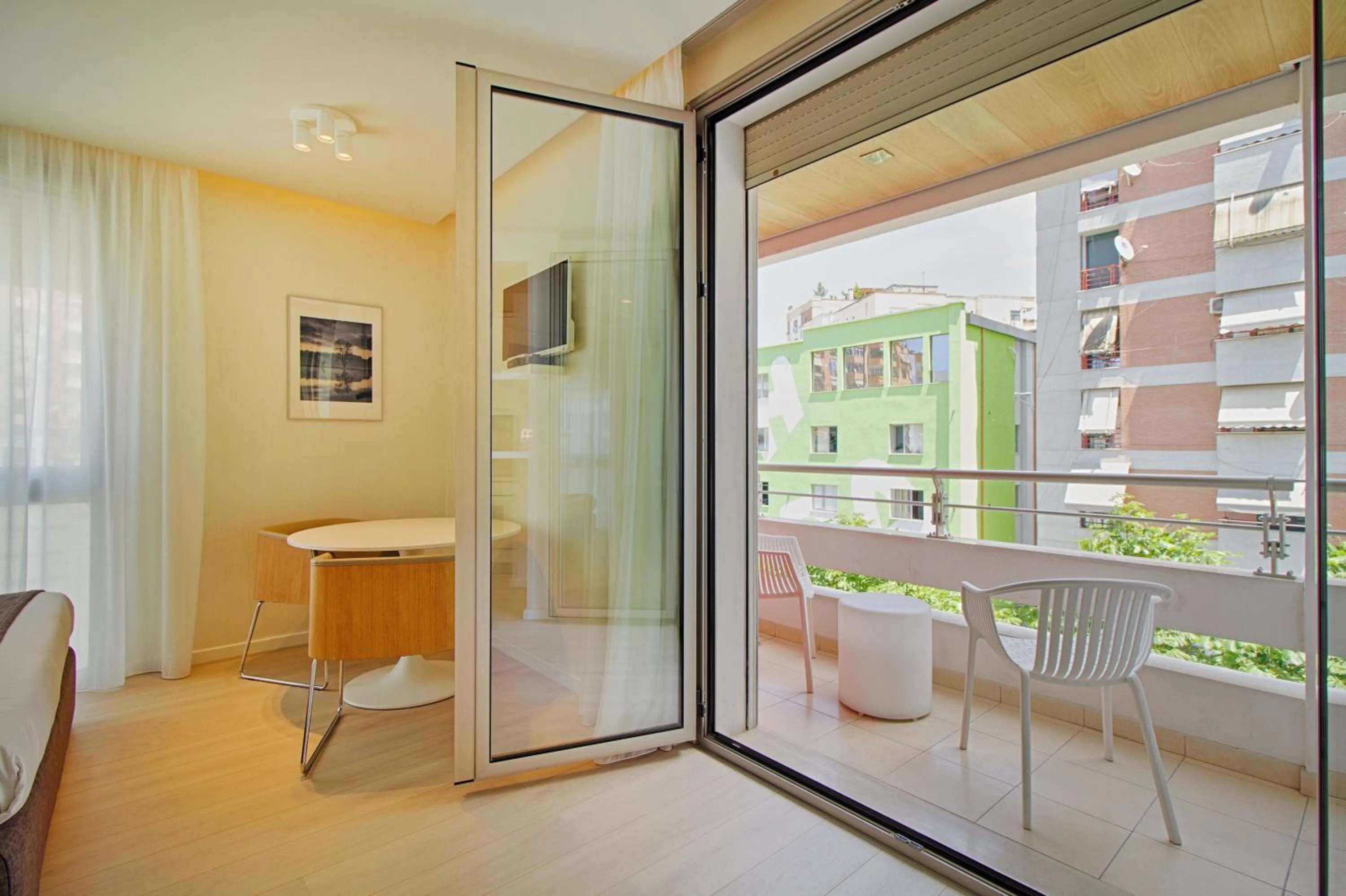 View (from property/room) in THE ROOMS - Serviced Apartments Tirana