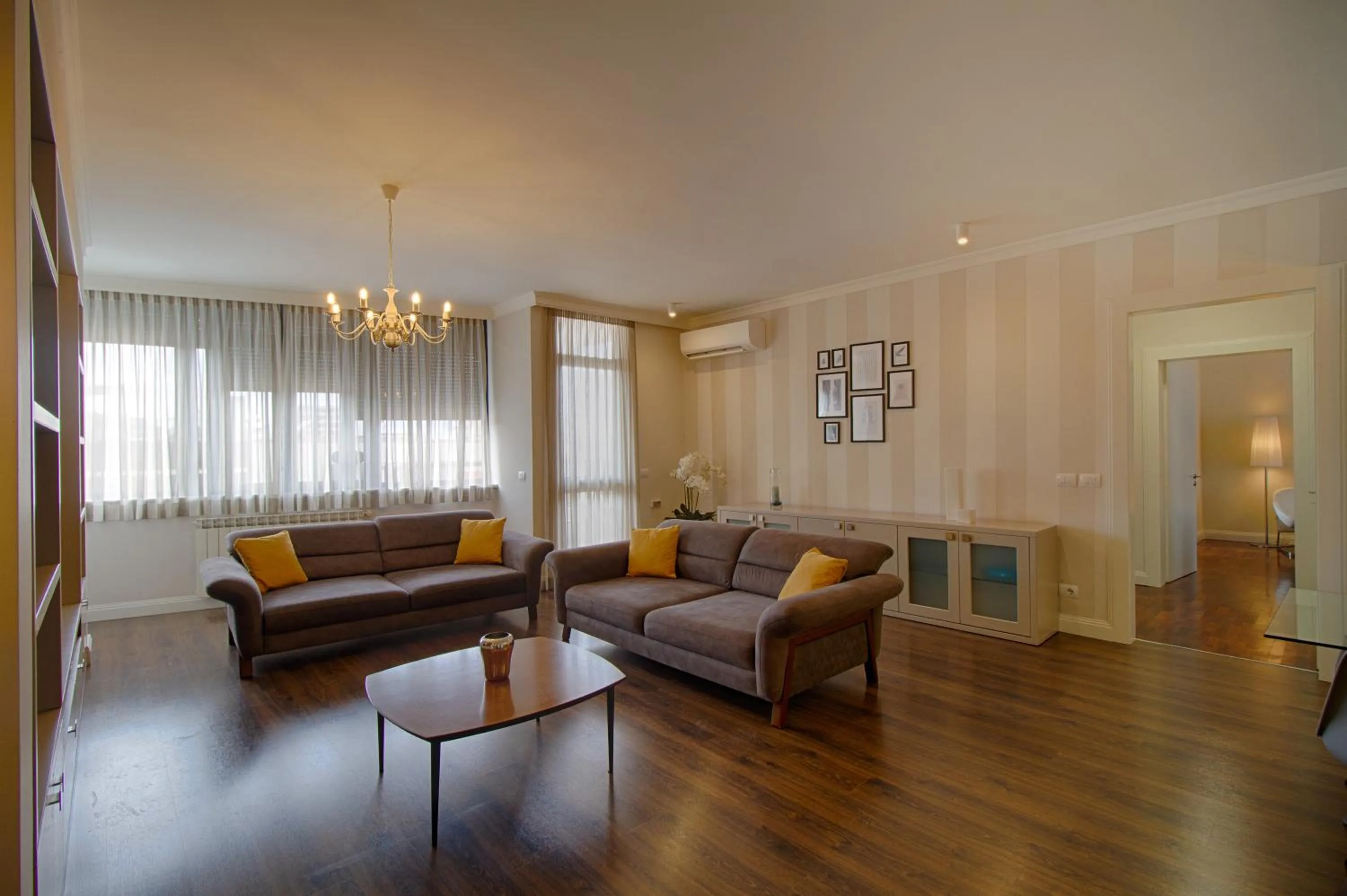 Living room in THE ROOMS - Serviced Apartments Tirana
