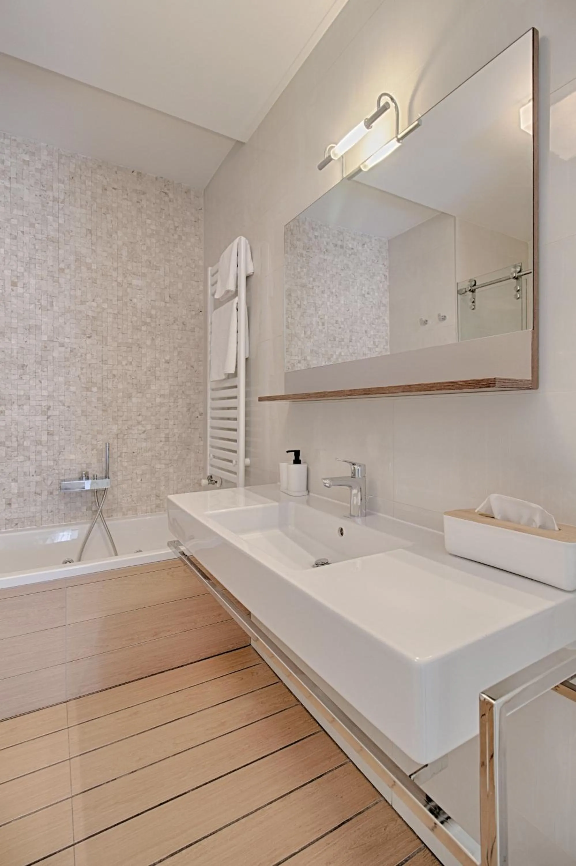 Bathroom in THE ROOMS - Serviced Apartments Tirana