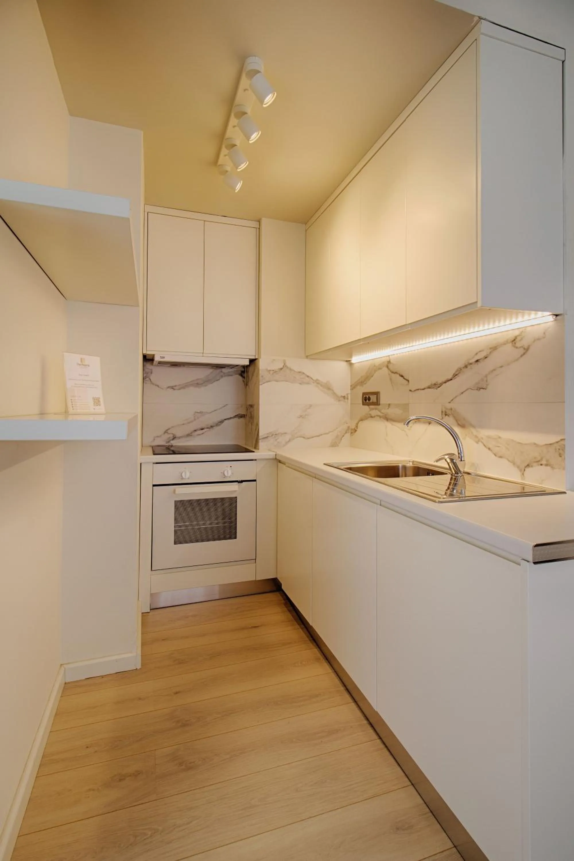 Kitchen or kitchenette in THE ROOMS - Serviced Apartments Tirana