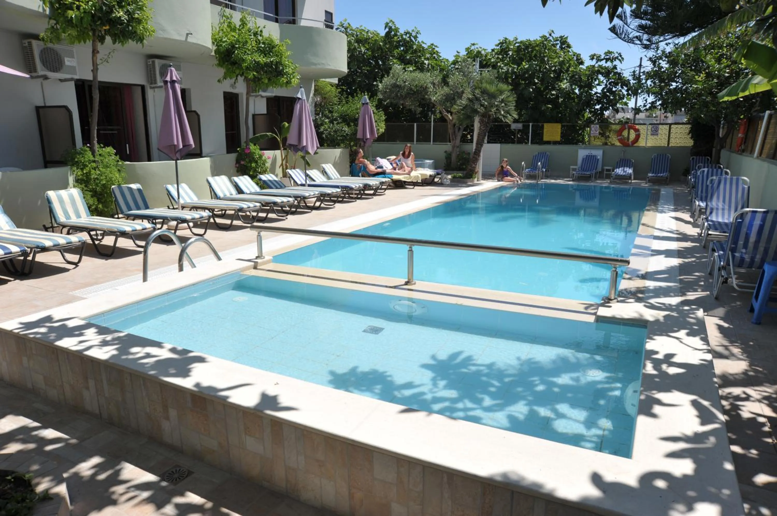 Swimming pool in Anseli Hotel
