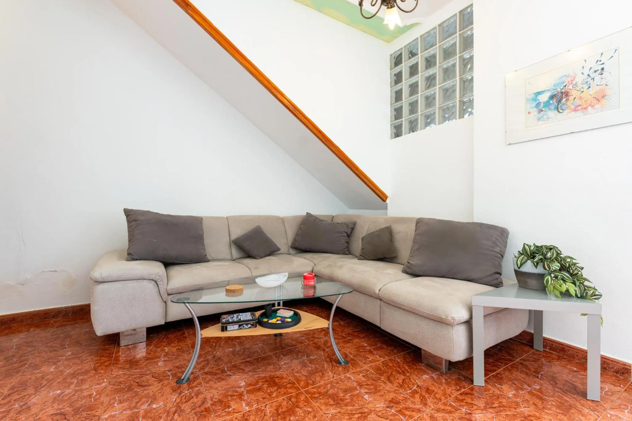 Seating area in Casa Resi