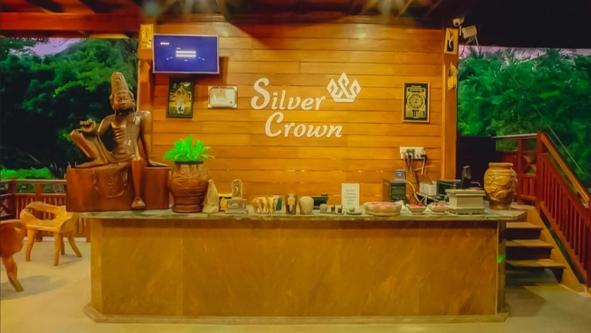 Lobby or reception in Silver crown nature resort