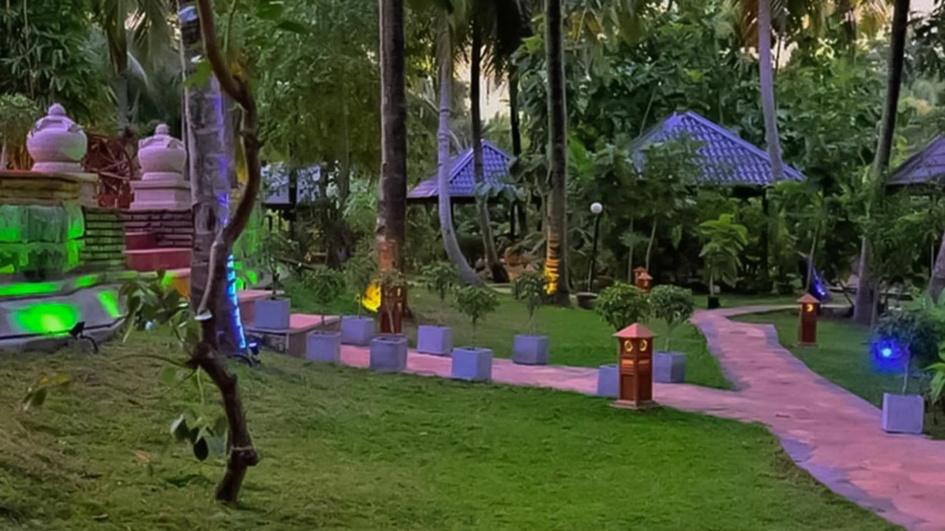 Garden in Silver crown nature resort