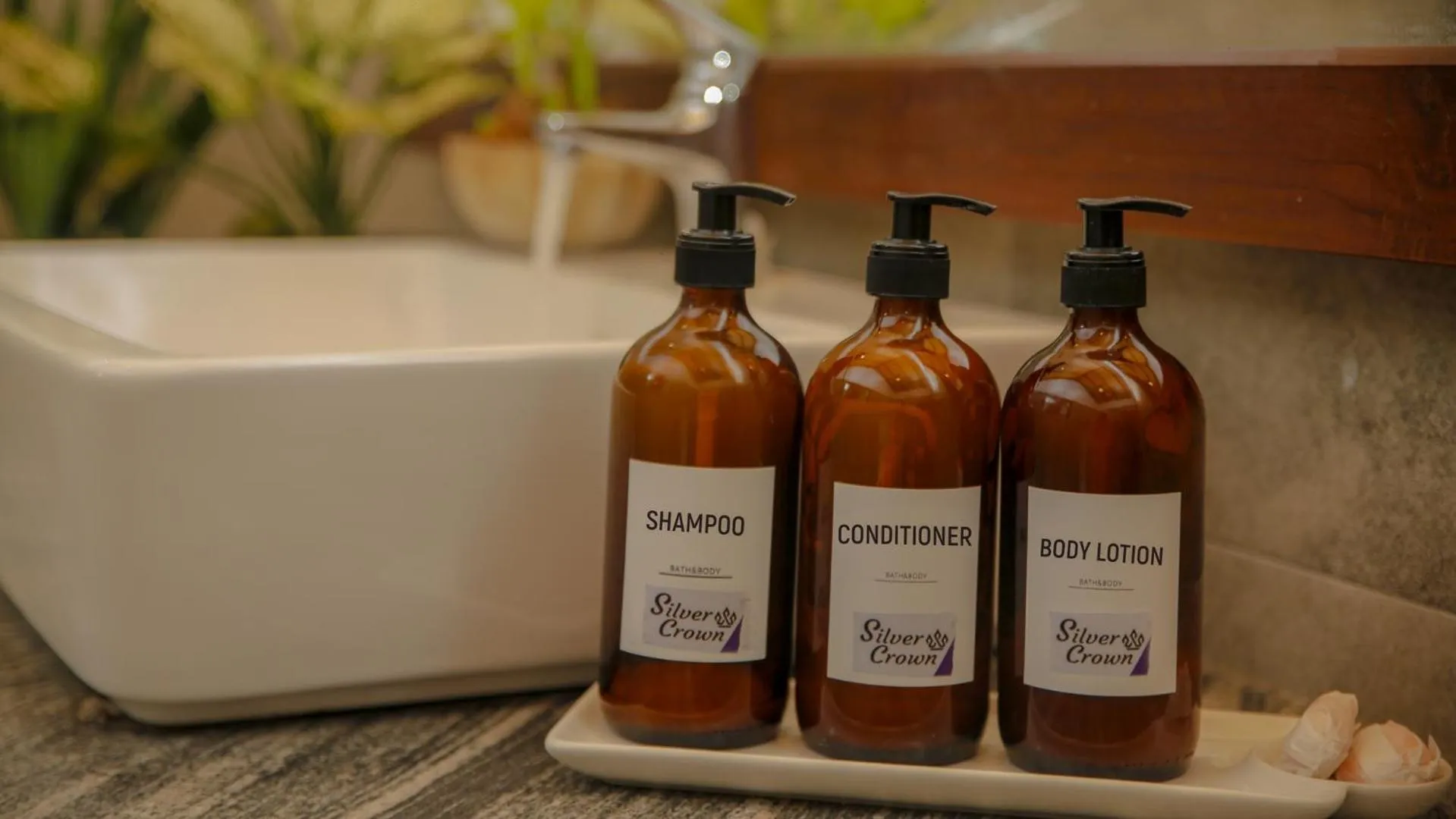 Bathroom in Silver crown nature resort