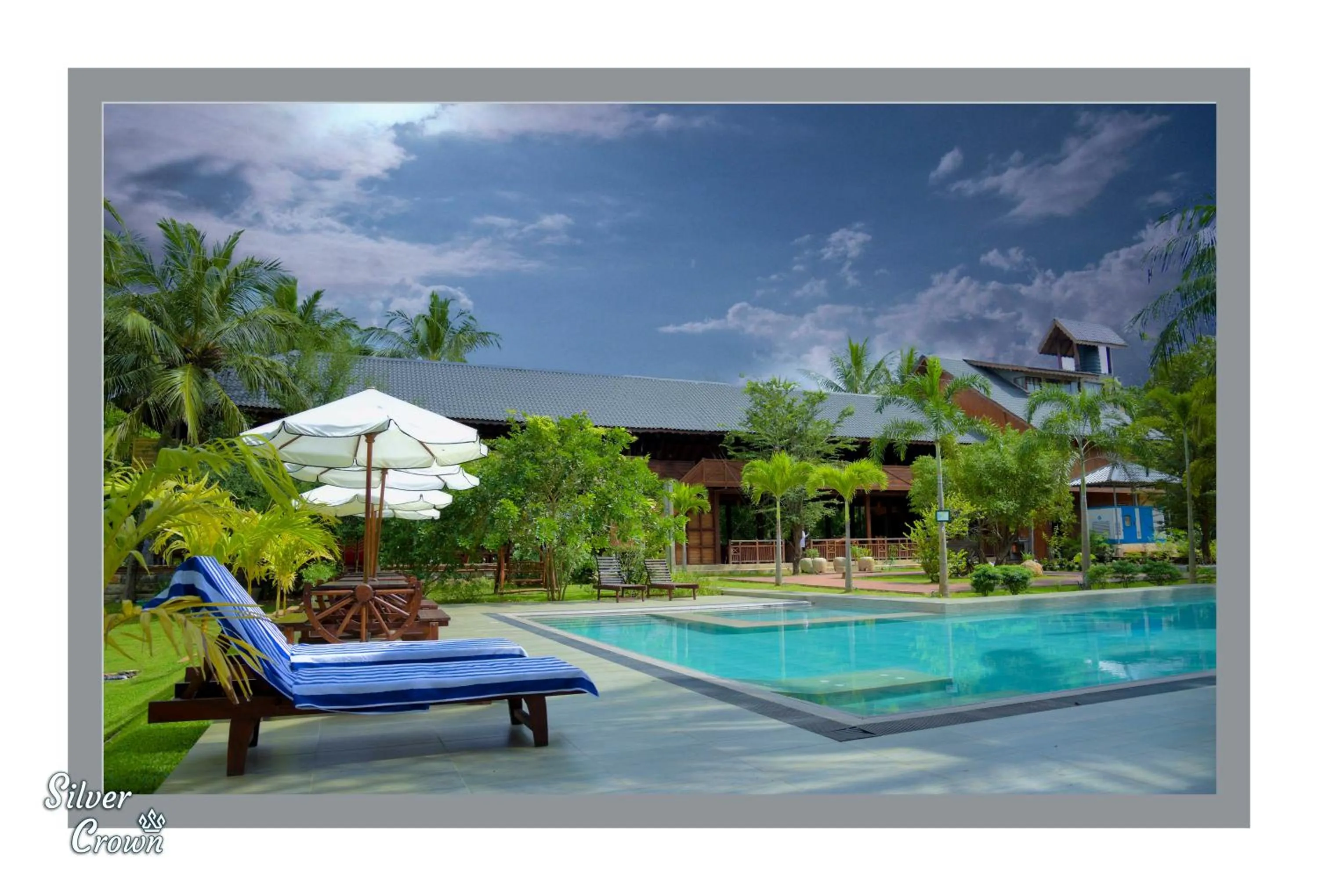 Swimming pool in Silver crown nature resort