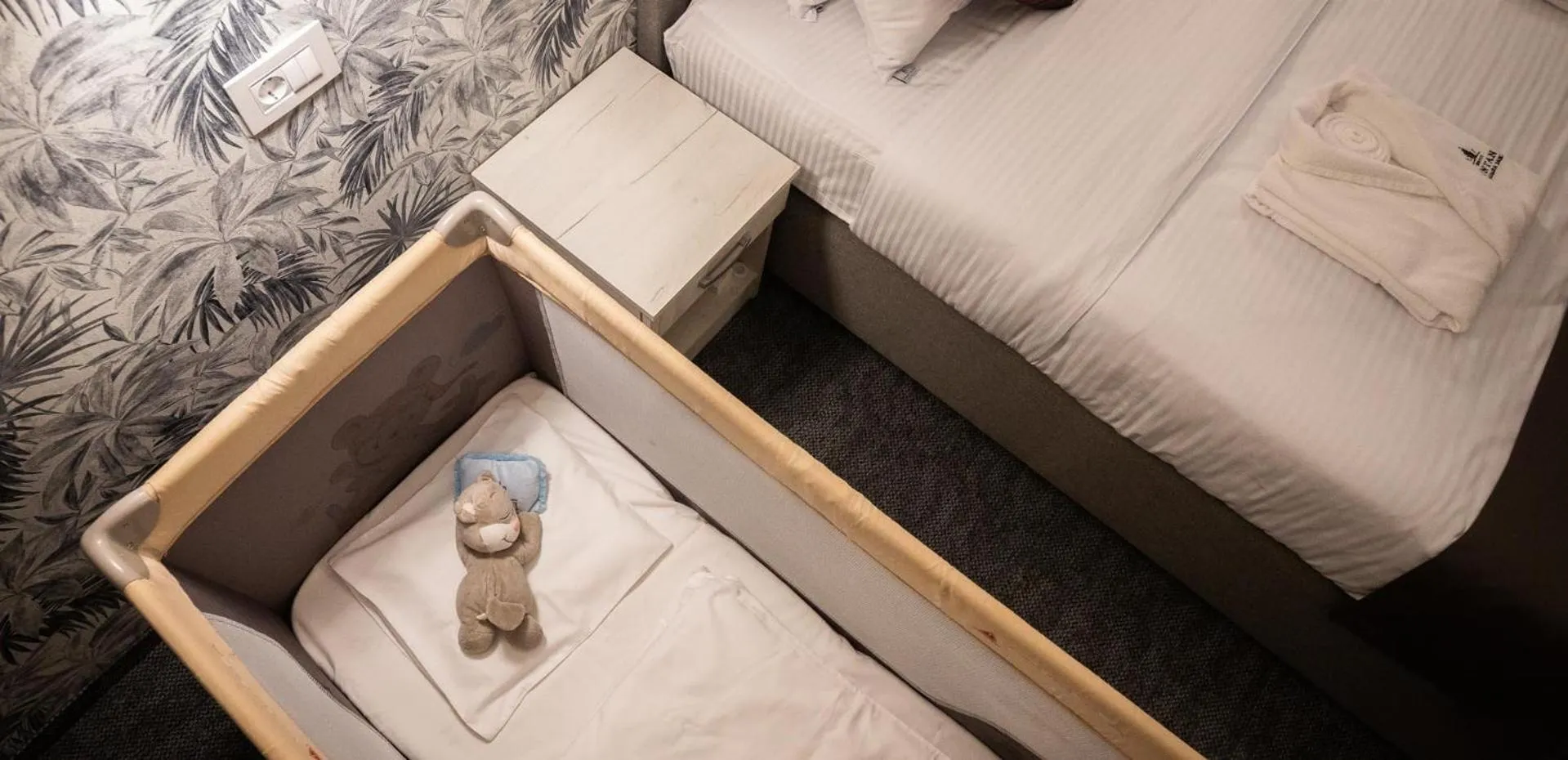 Bed in Hotel Fontana Vrnjačka Banja