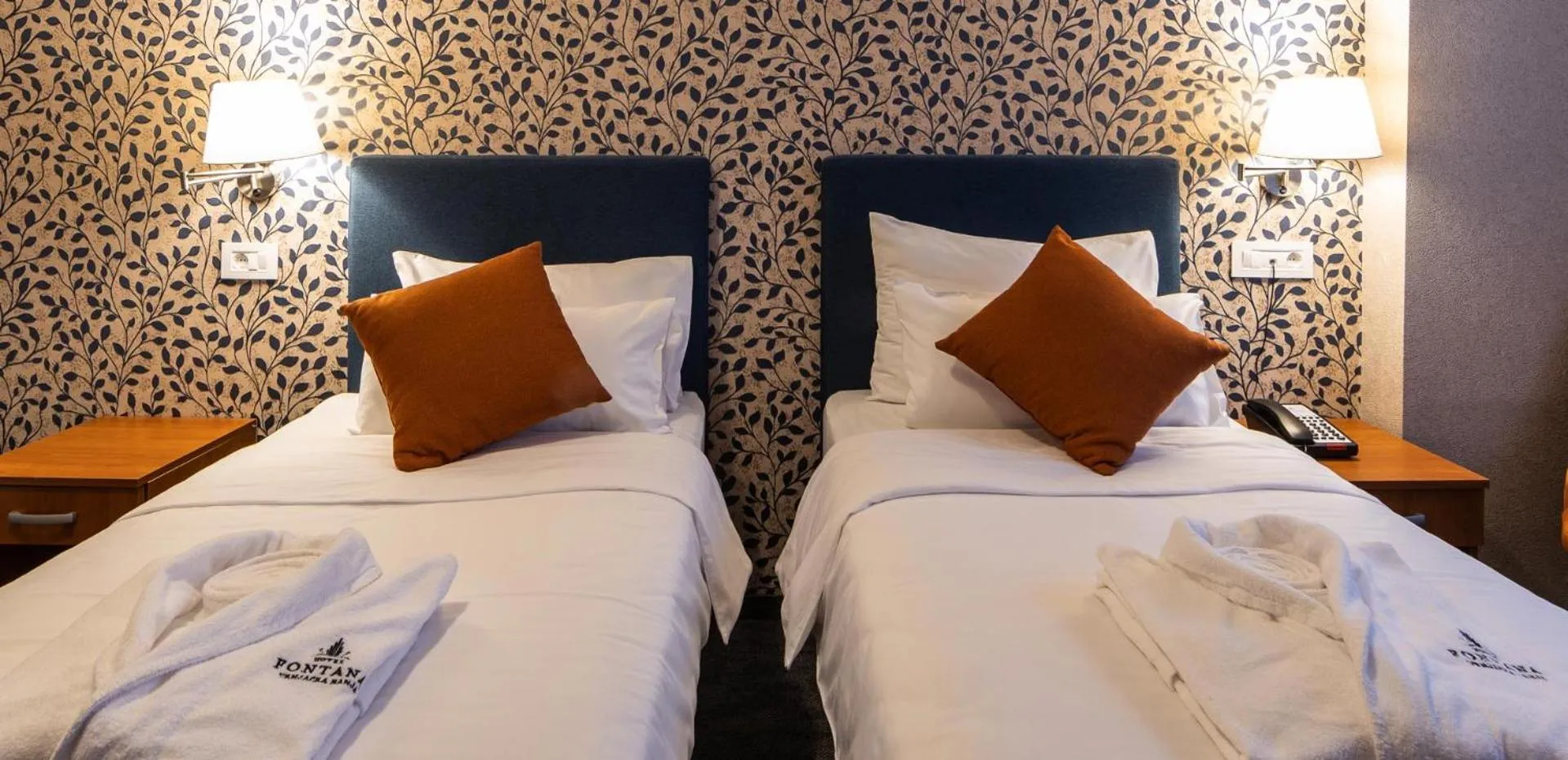 Bed in Hotel Fontana Vrnjačka Banja