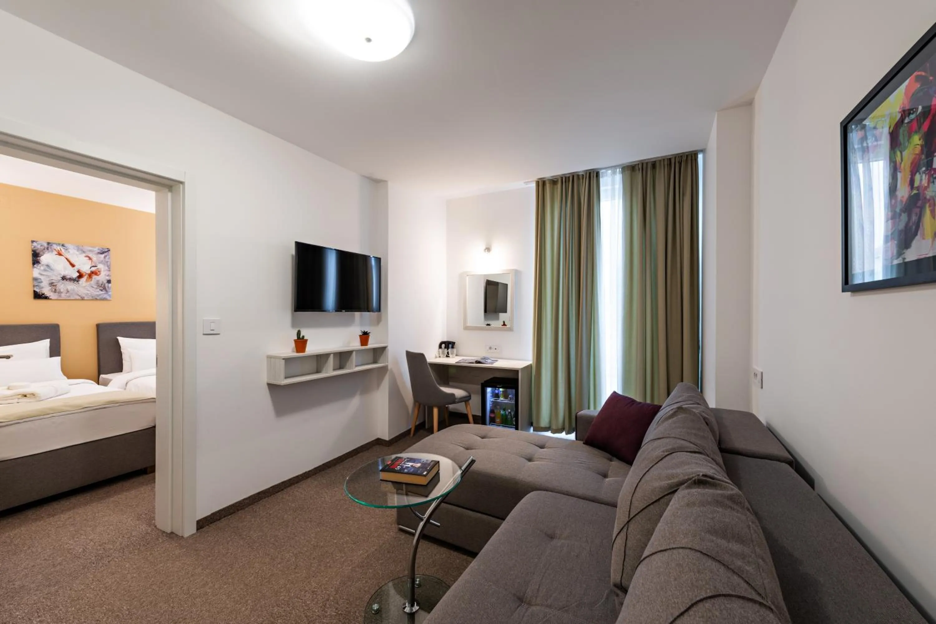 Bed in Hotel Fontana Vrnjačka Banja