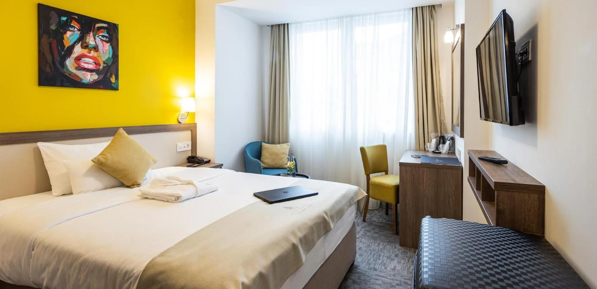 Bedroom, Bed in Hotel Fontana Vrnjačka Banja