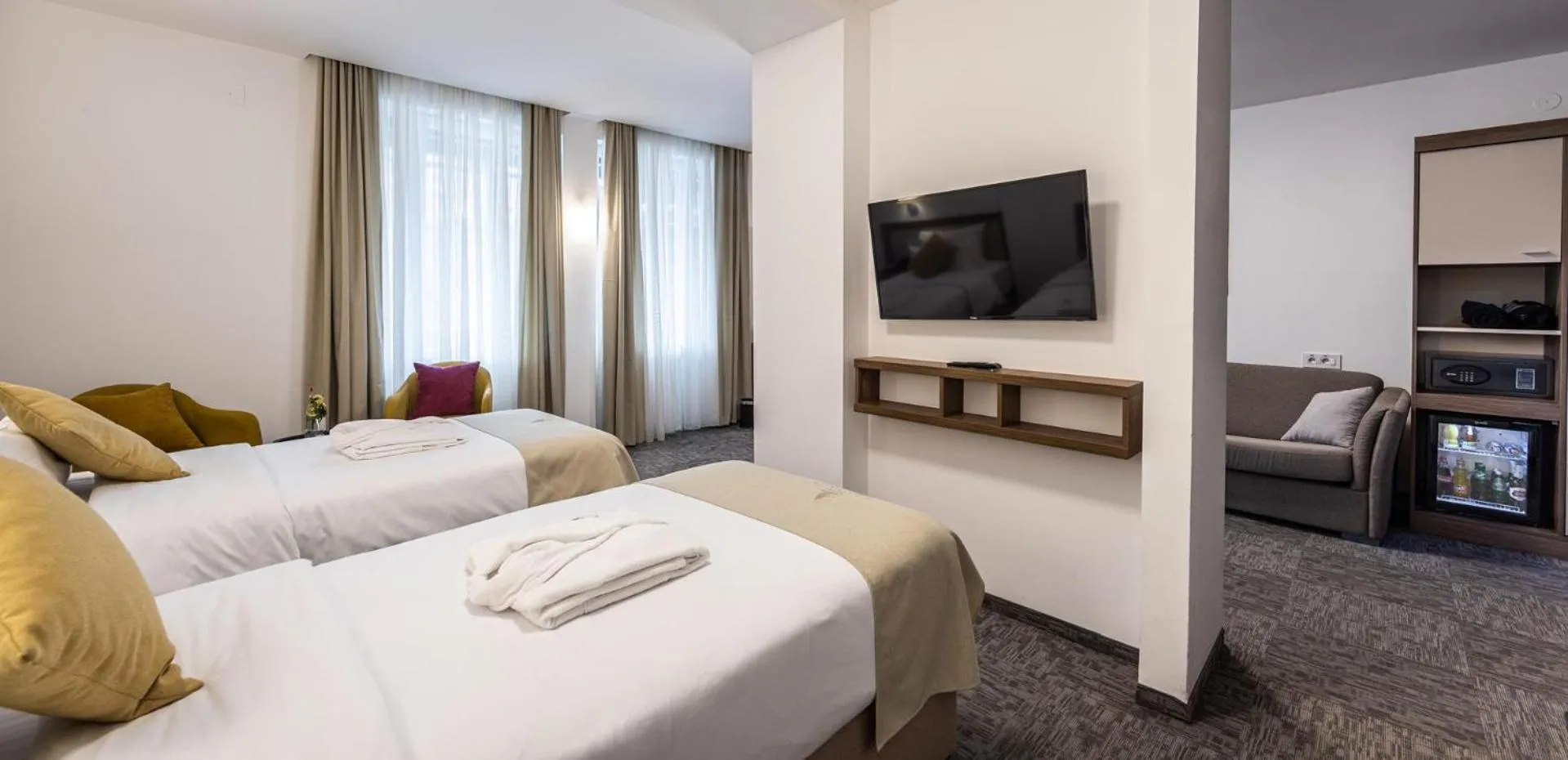 Bed in Hotel Fontana Vrnjačka Banja