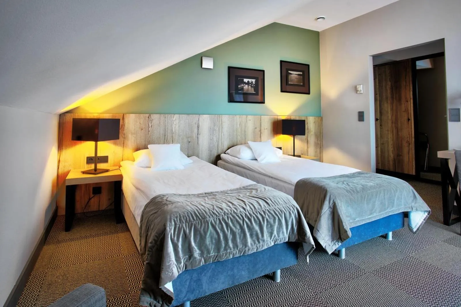 Bed in Hotel Wojciech