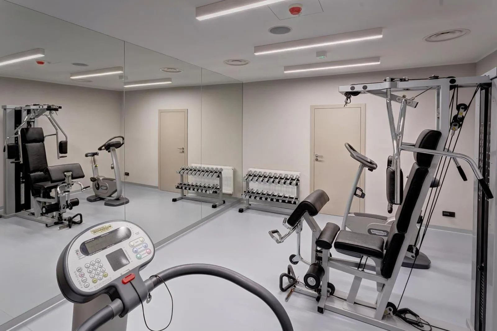 Fitness centre/facilities in Hotel Wojciech