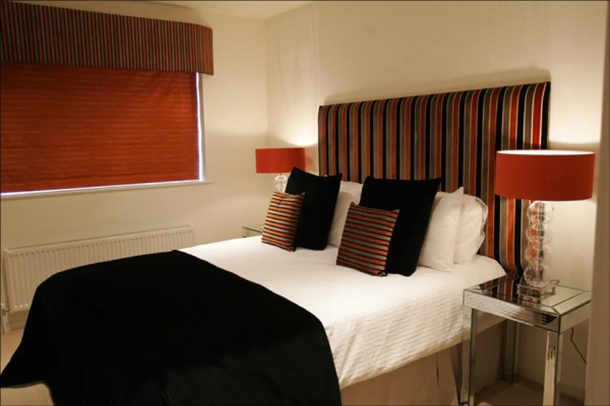 Bedroom, Bed in Chelmsford Serviced Apartments