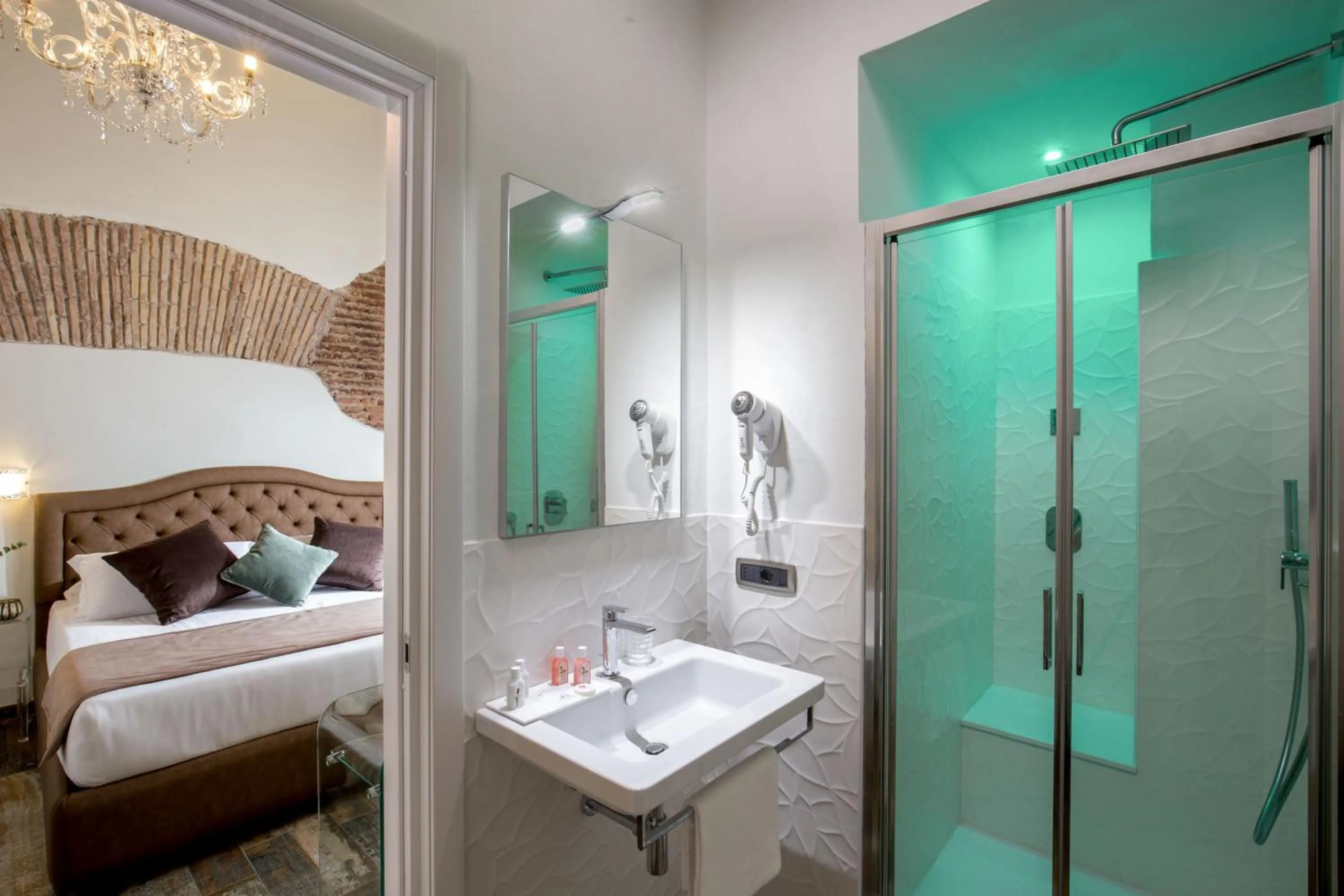 Bed in Guesthouse MySuiteTower Pantheon